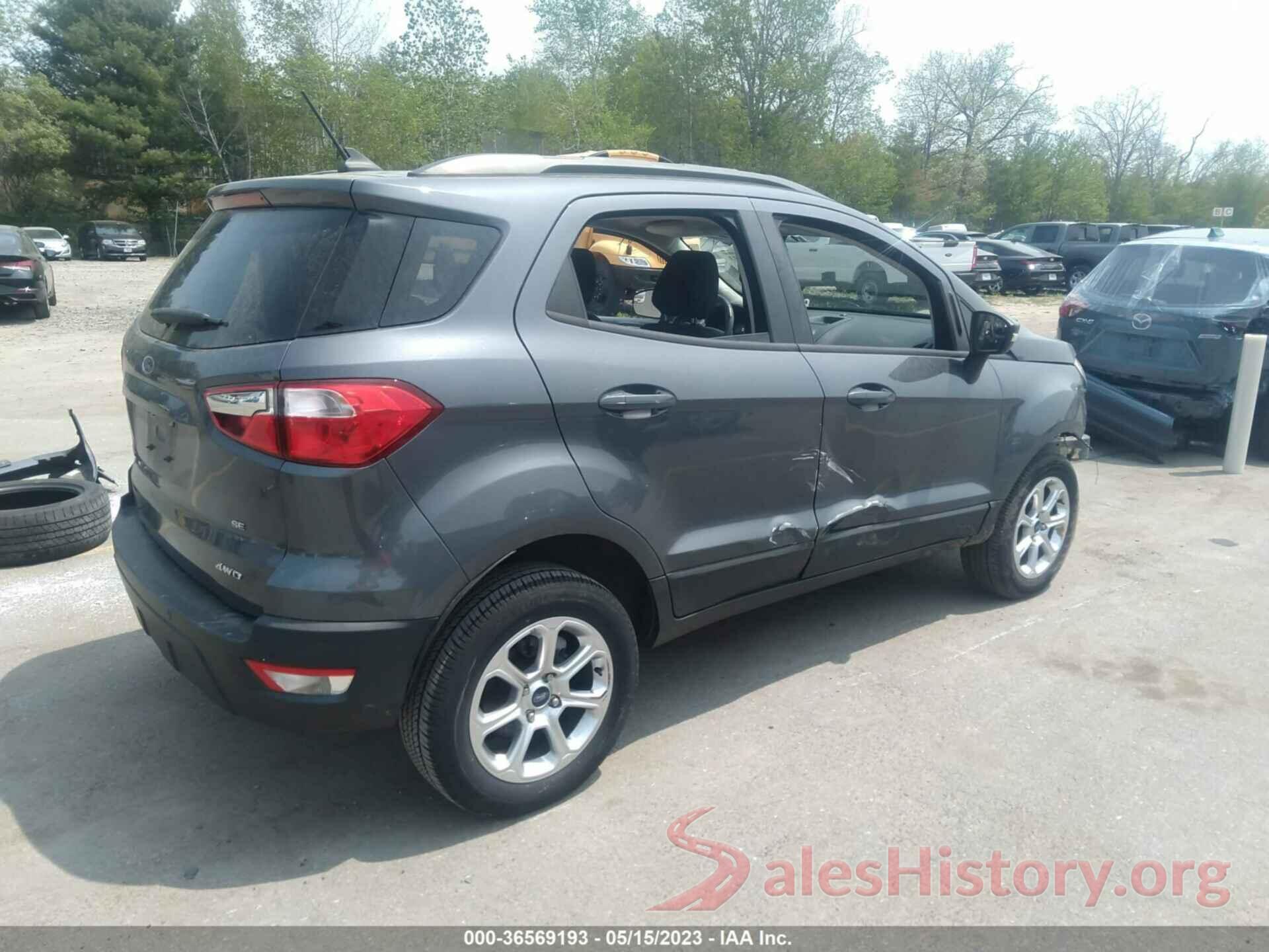 MAJ6S3GL9KC284306 2019 FORD ECOSPORT