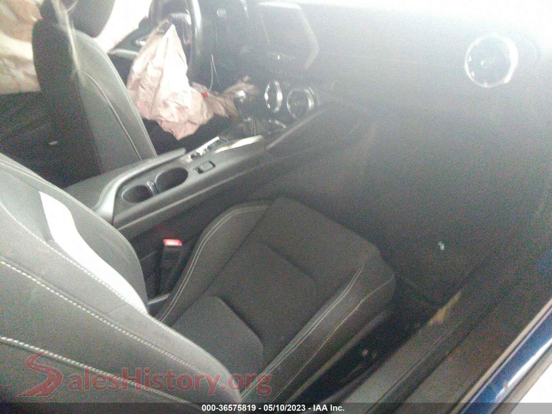 2019 CHEVROLET CAMARO VIN 1G1FA1RX5K0155023, rear view