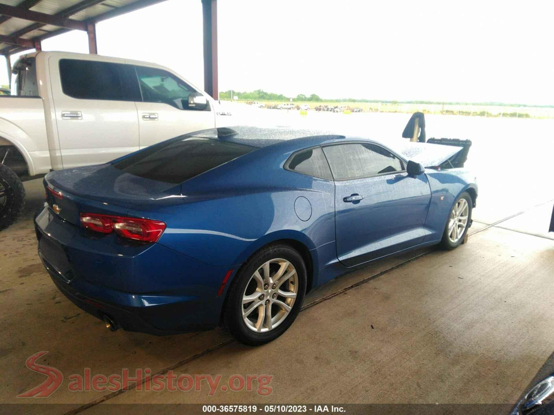 2019 CHEVROLET CAMARO VIN 1G1FA1RX5K0155023, rear driver side