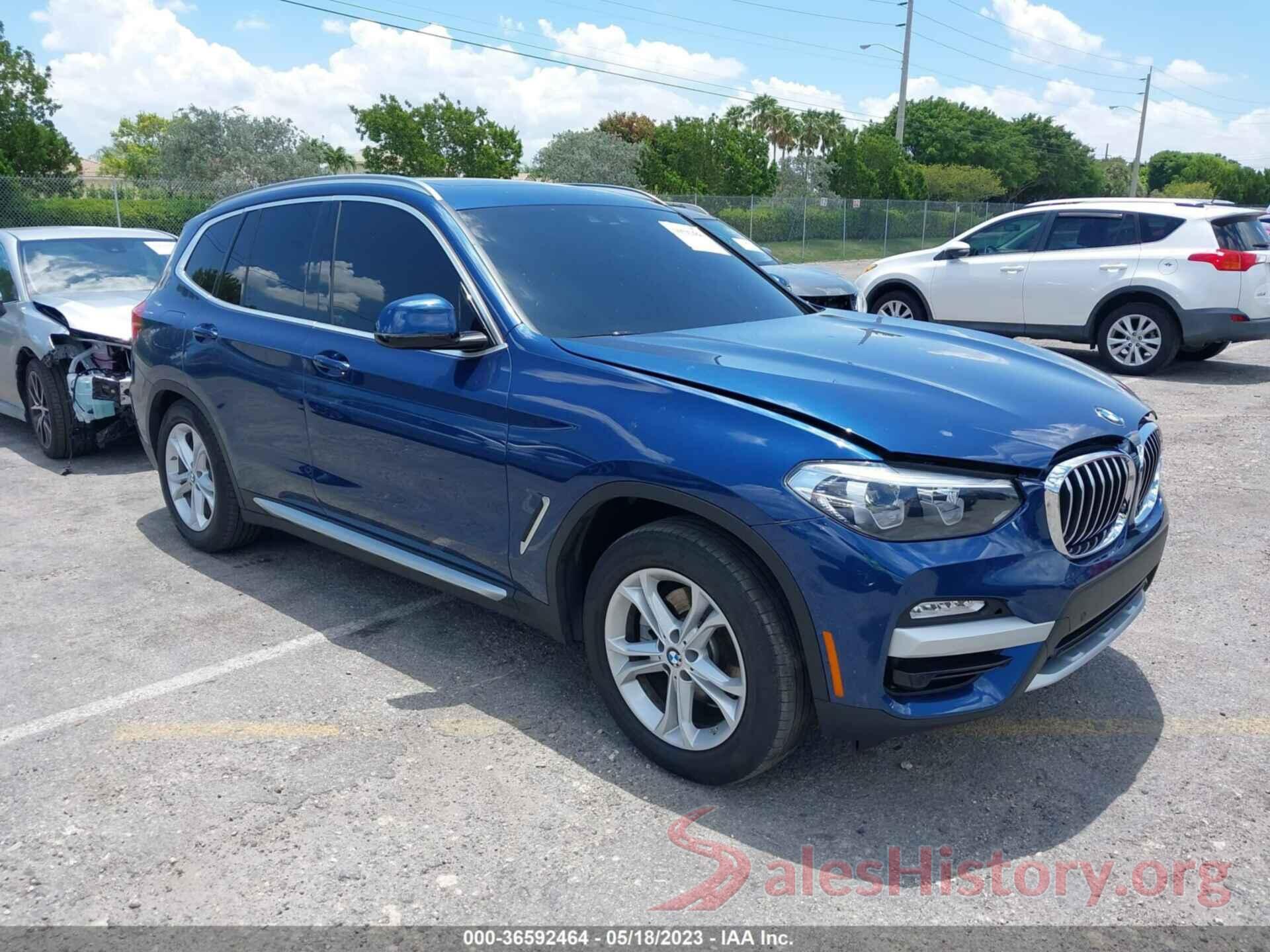 5UXTR7C51KLR46871 2019 BMW X3