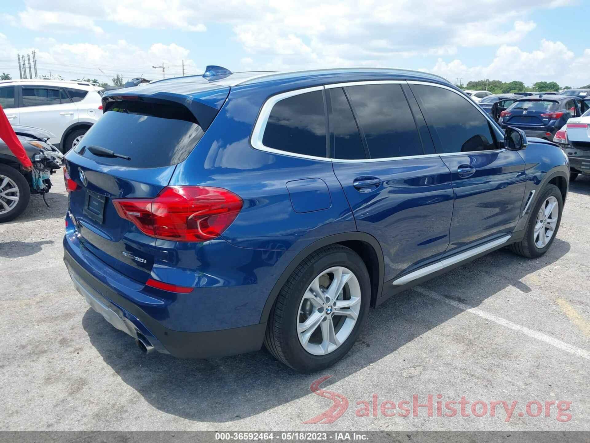 5UXTR7C51KLR46871 2019 BMW X3