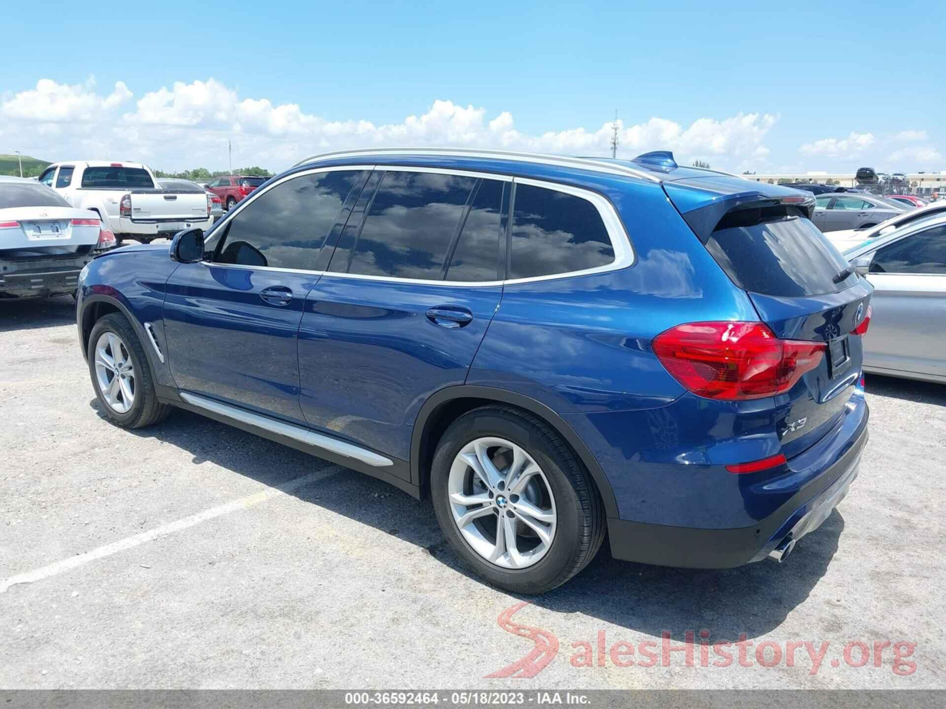 5UXTR7C51KLR46871 2019 BMW X3