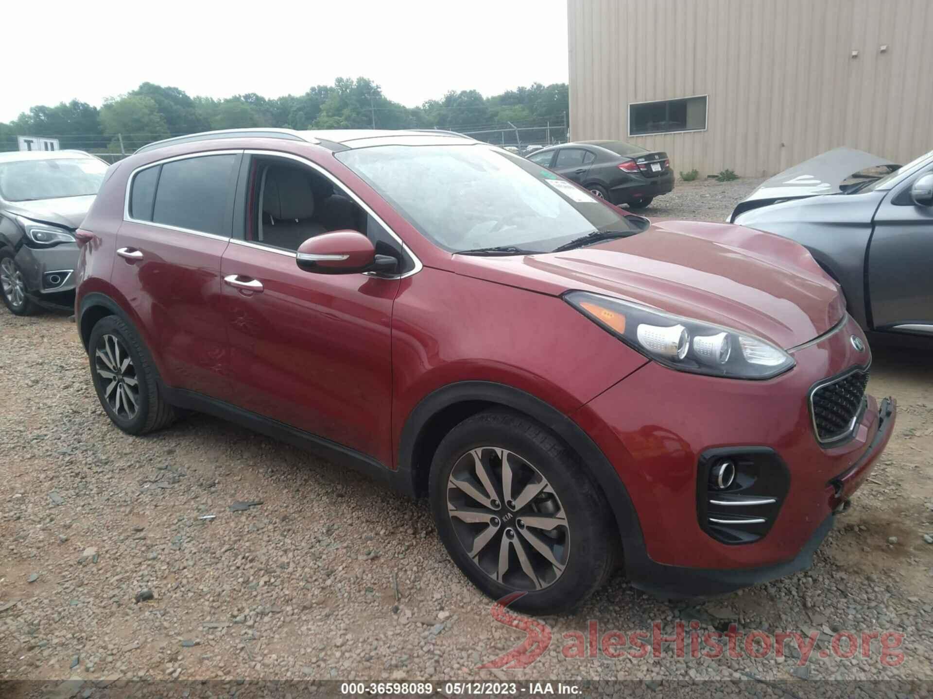 KNDPN3AC7H7163807 2017 KIA SPORTAGE