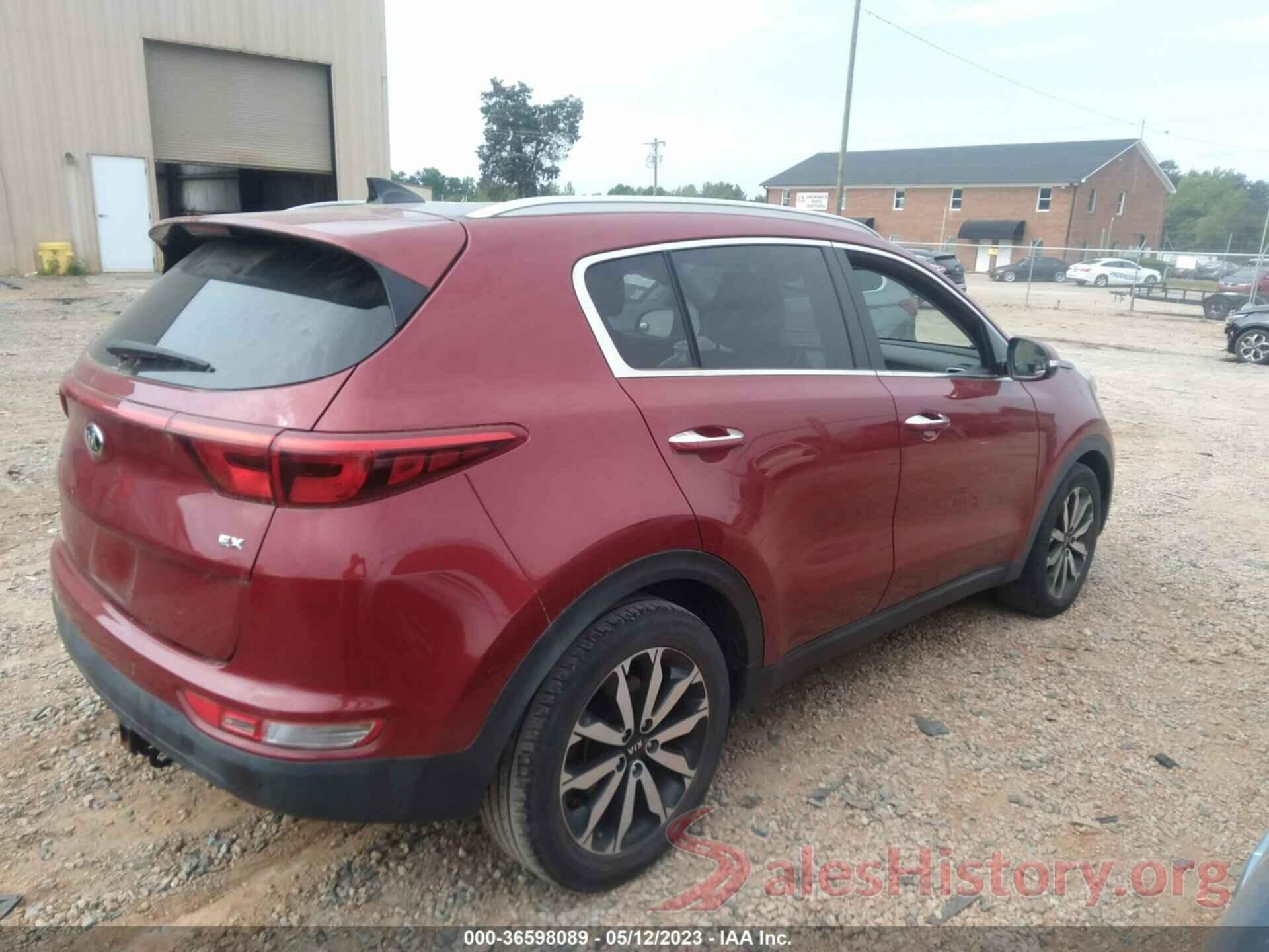 KNDPN3AC7H7163807 2017 KIA SPORTAGE