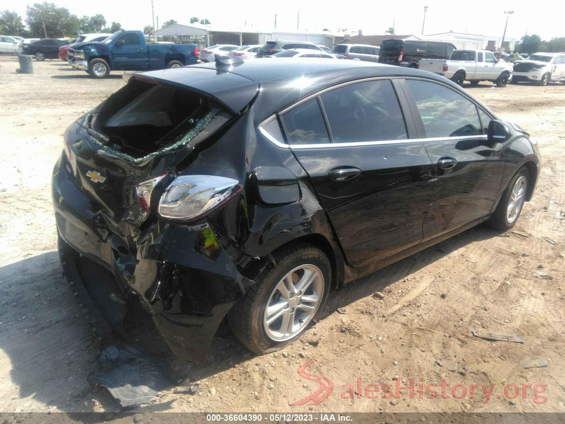 3G1BE6SM9JS636433 2018 CHEVROLET CRUZE