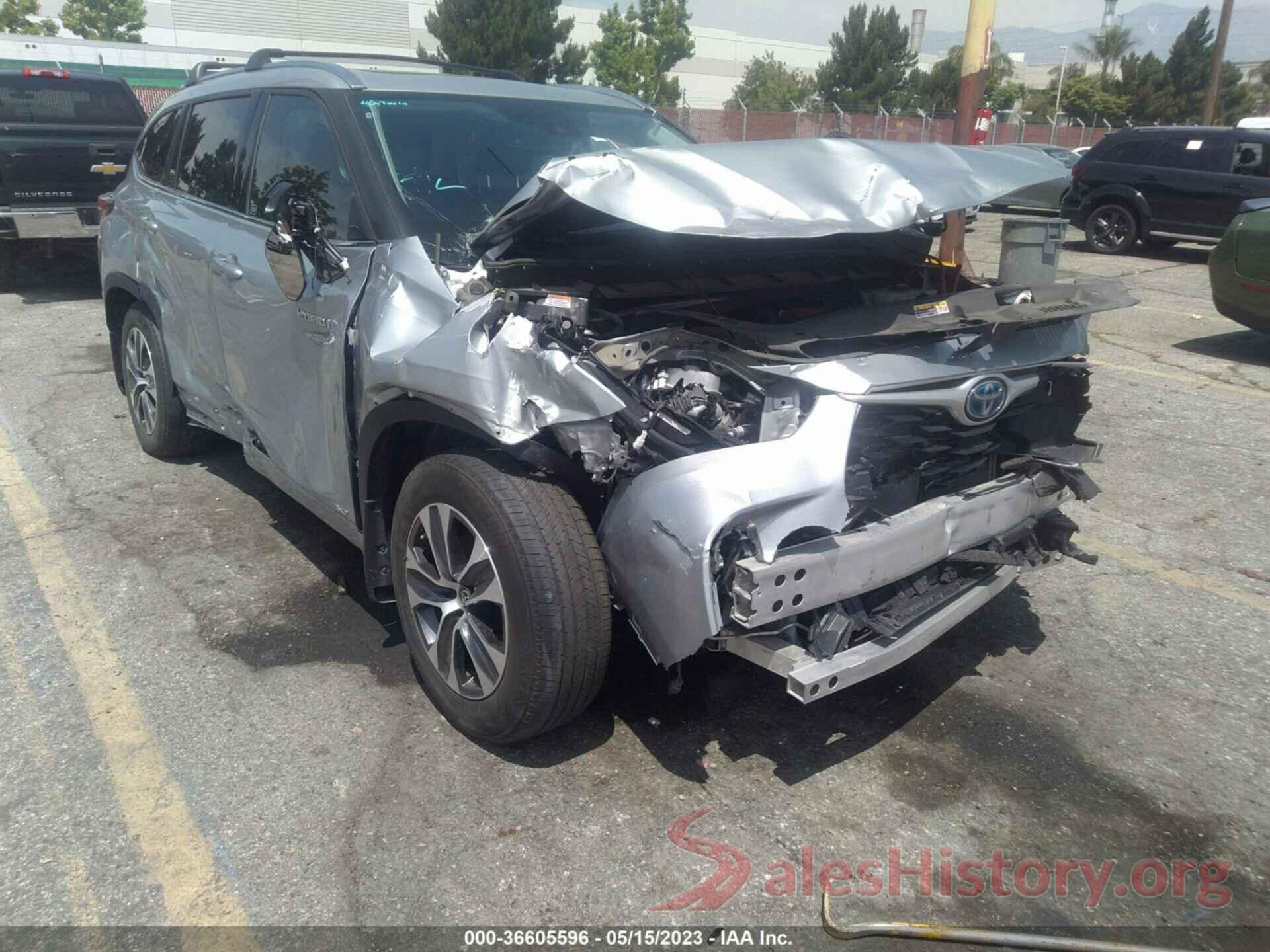 5TDHBRCH1MS526577 2021 TOYOTA HIGHLANDER