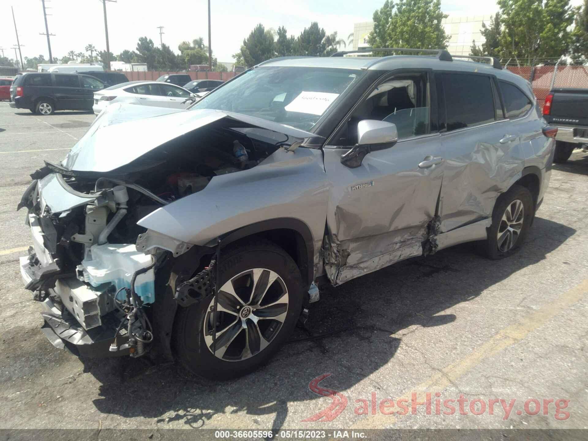 5TDHBRCH1MS526577 2021 TOYOTA HIGHLANDER