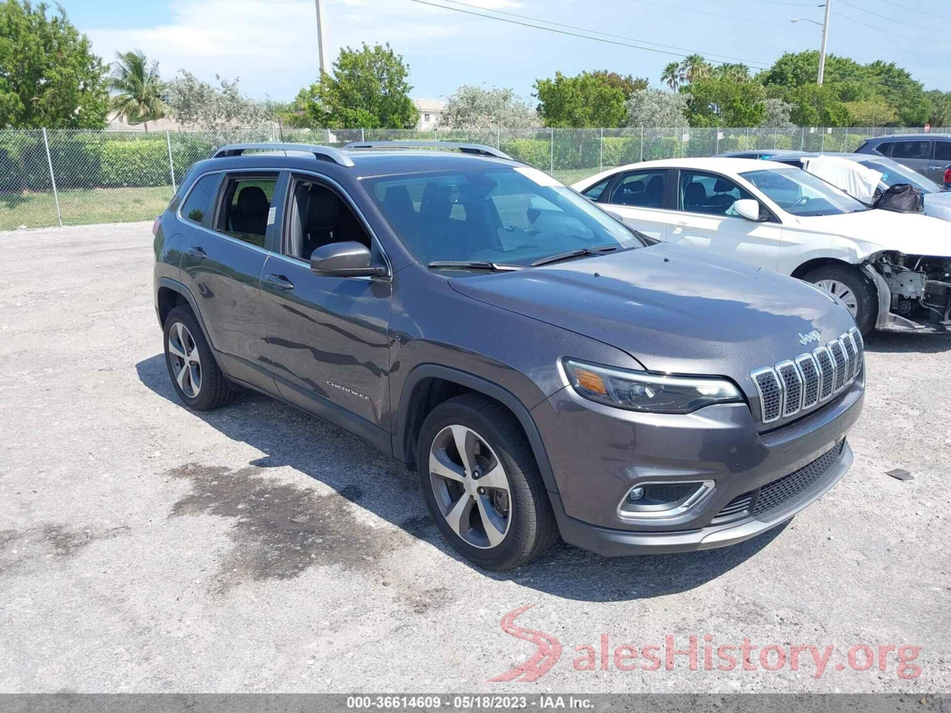 1C4PJLDB9LD626037 2020 JEEP CHEROKEE