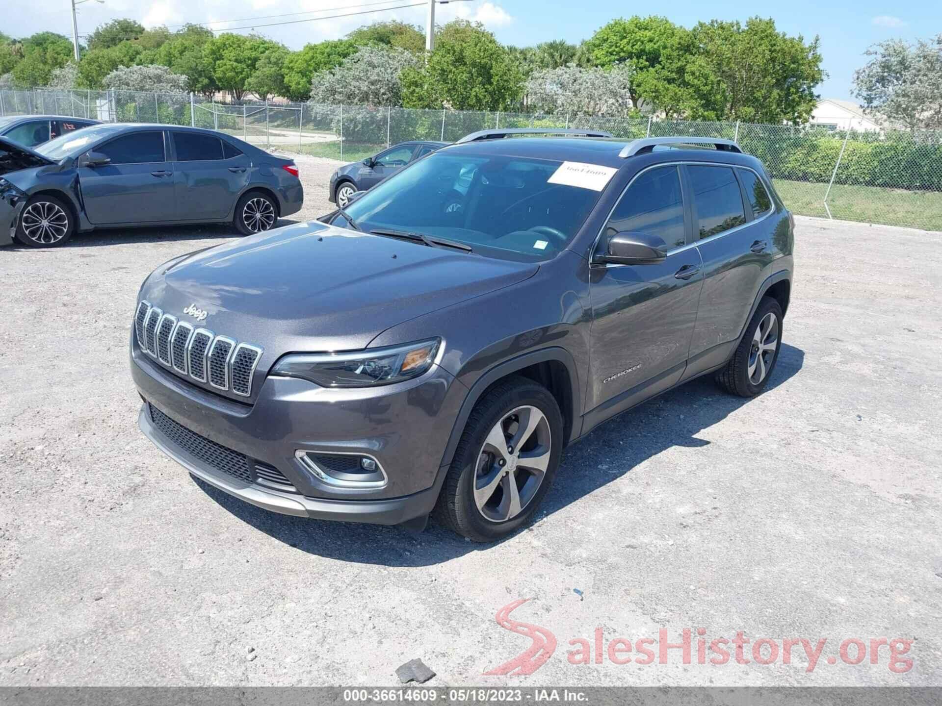 1C4PJLDB9LD626037 2020 JEEP CHEROKEE