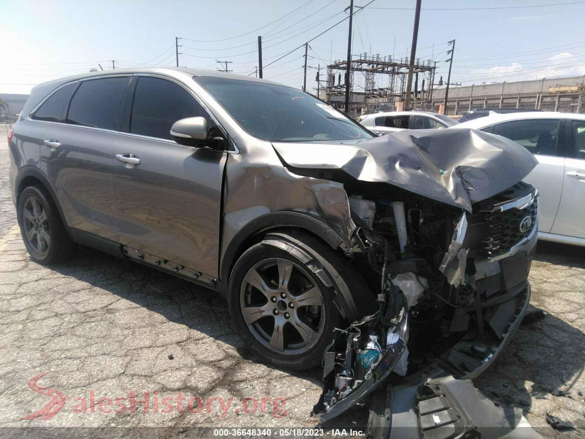 5XYPG4A33KG549957 2019 KIA SORENTO