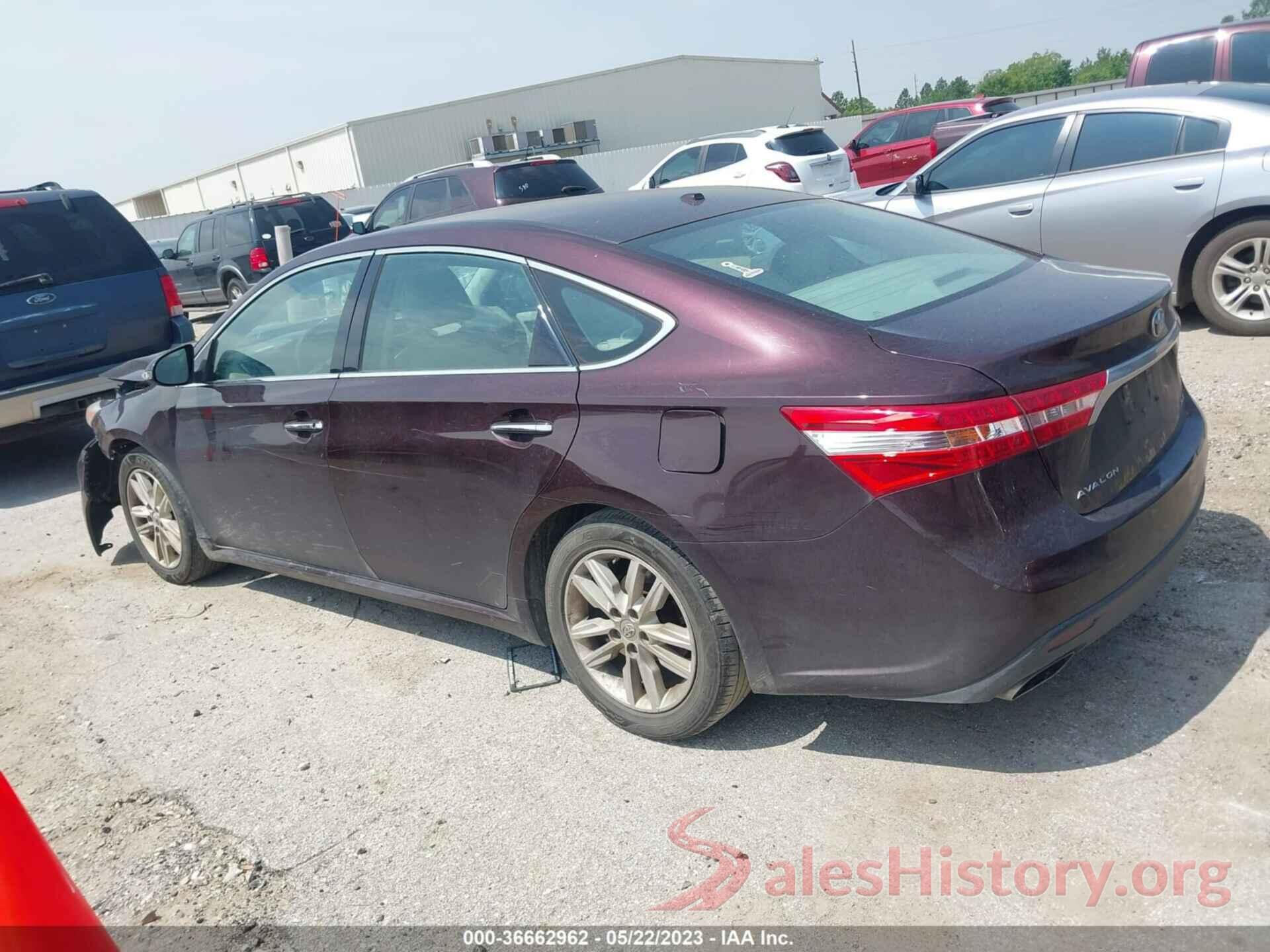 4T1BK1EB3FU140804 2015 TOYOTA AVALON