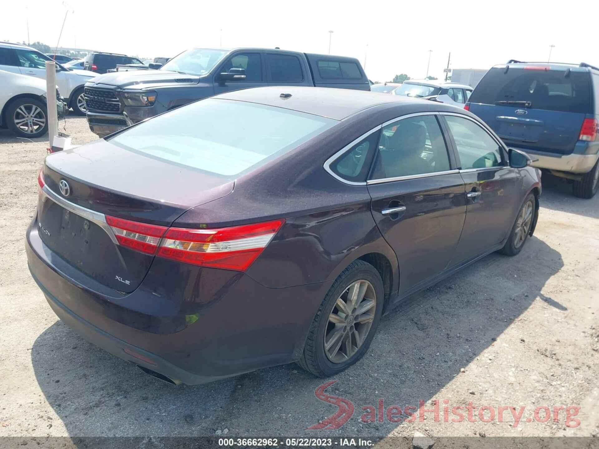 4T1BK1EB3FU140804 2015 TOYOTA AVALON