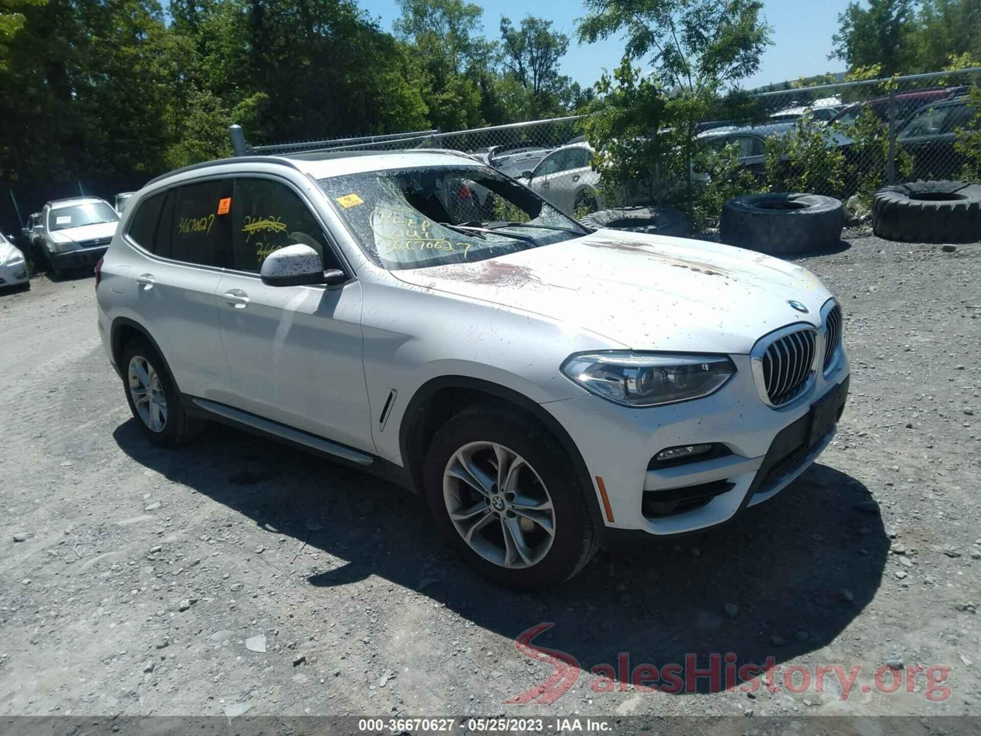 5UXTY5C08L9D58916 2020 BMW X3