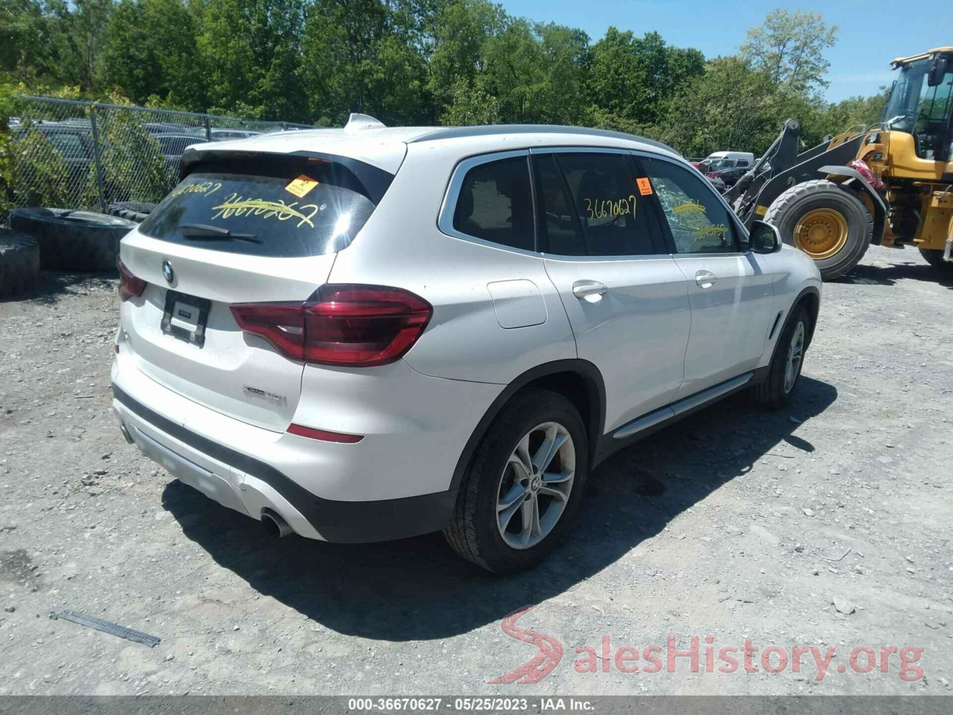 5UXTY5C08L9D58916 2020 BMW X3