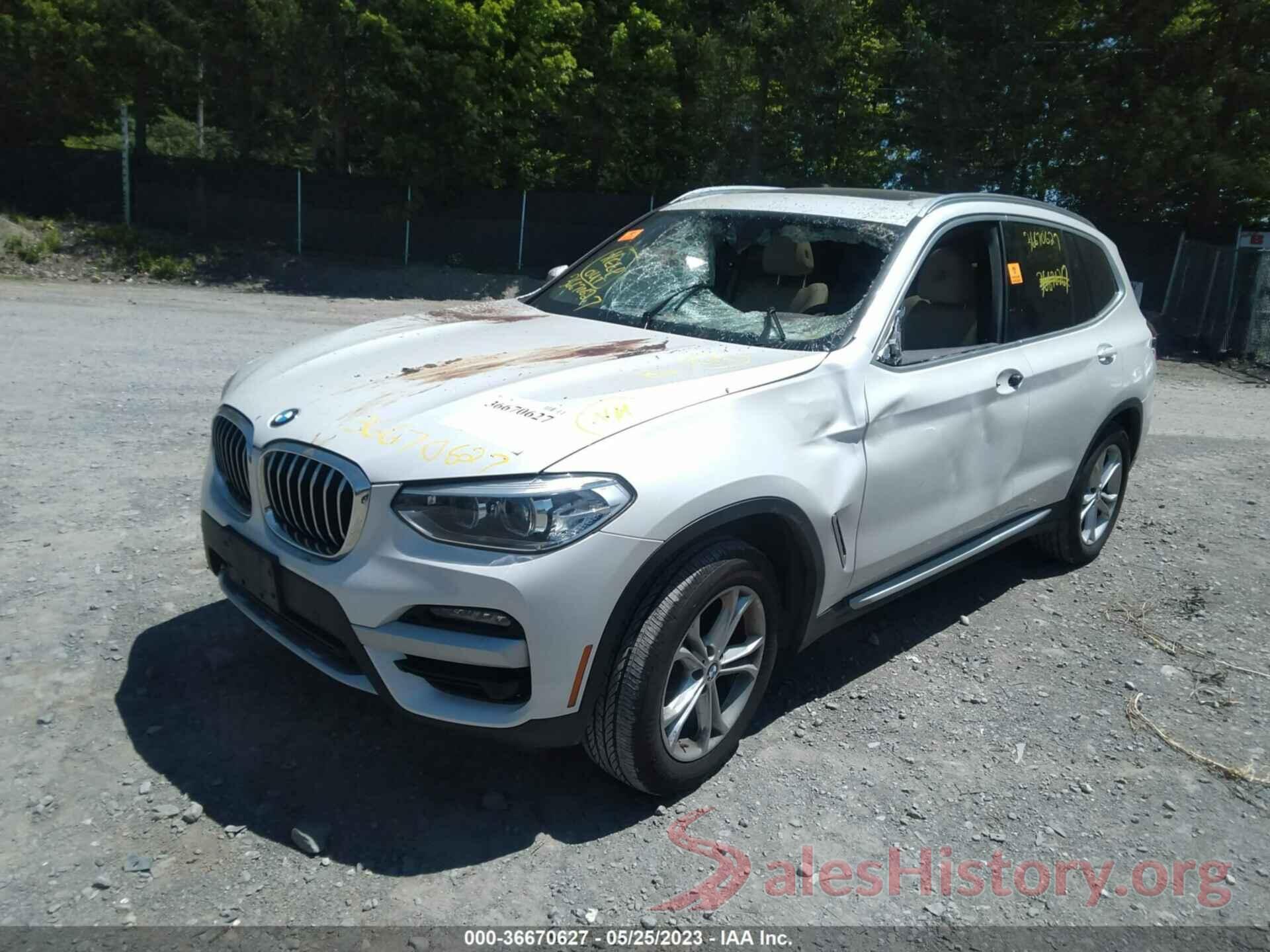 5UXTY5C08L9D58916 2020 BMW X3