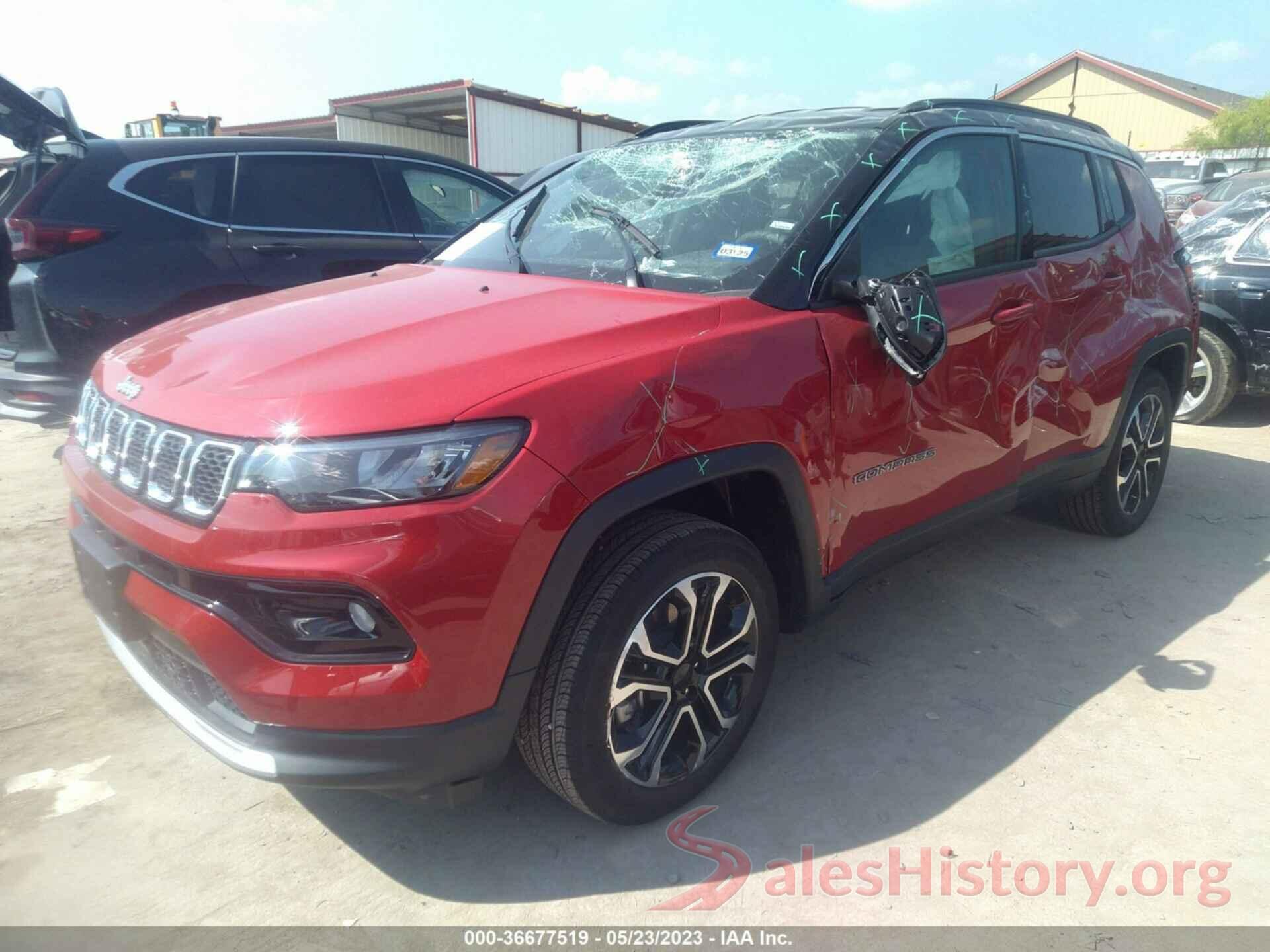 3C4NJDCN7PT523577 2023 JEEP COMPASS