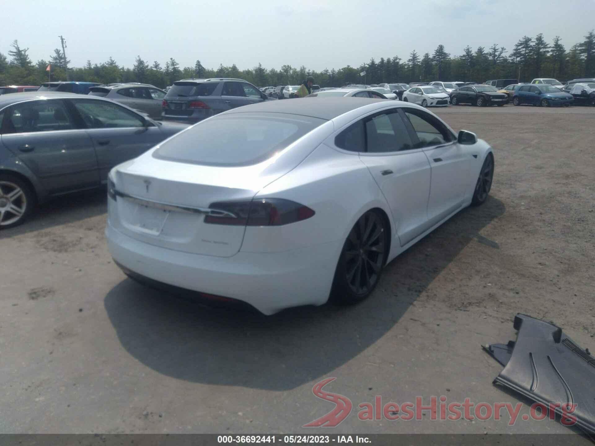 5YJSA1E25KF337838 2019 TESLA MODEL S