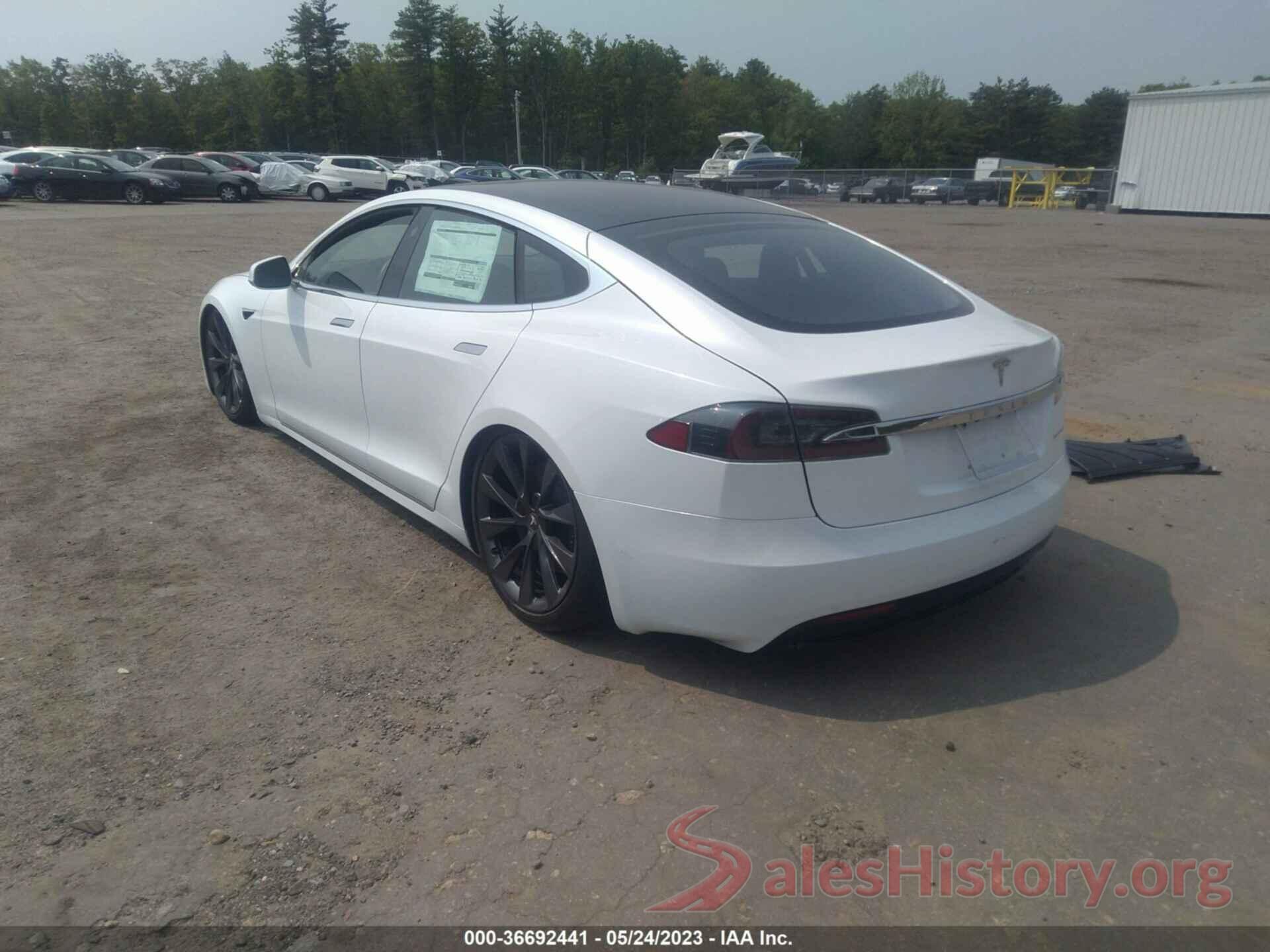 5YJSA1E25KF337838 2019 TESLA MODEL S