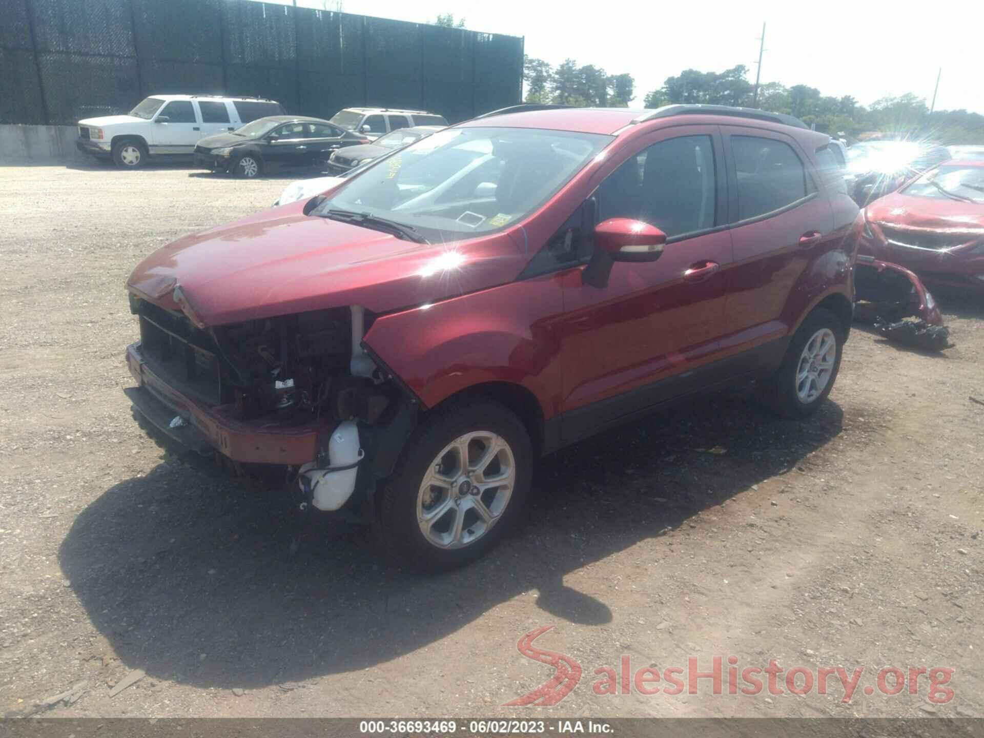 MAJ6S3GL7NC456935 2022 FORD ECOSPORT