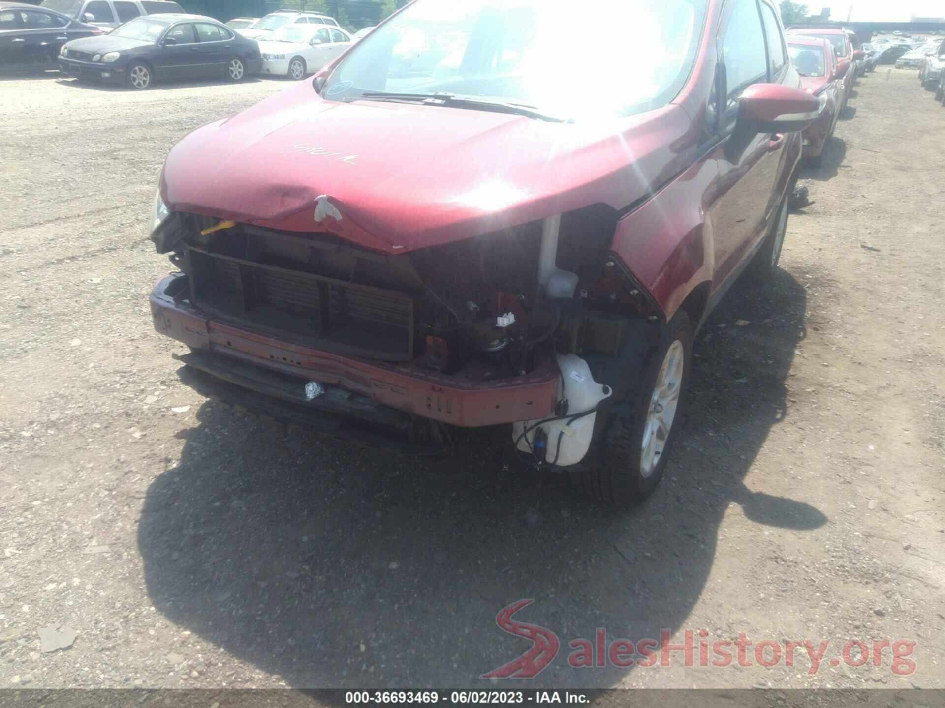 MAJ6S3GL7NC456935 2022 FORD ECOSPORT