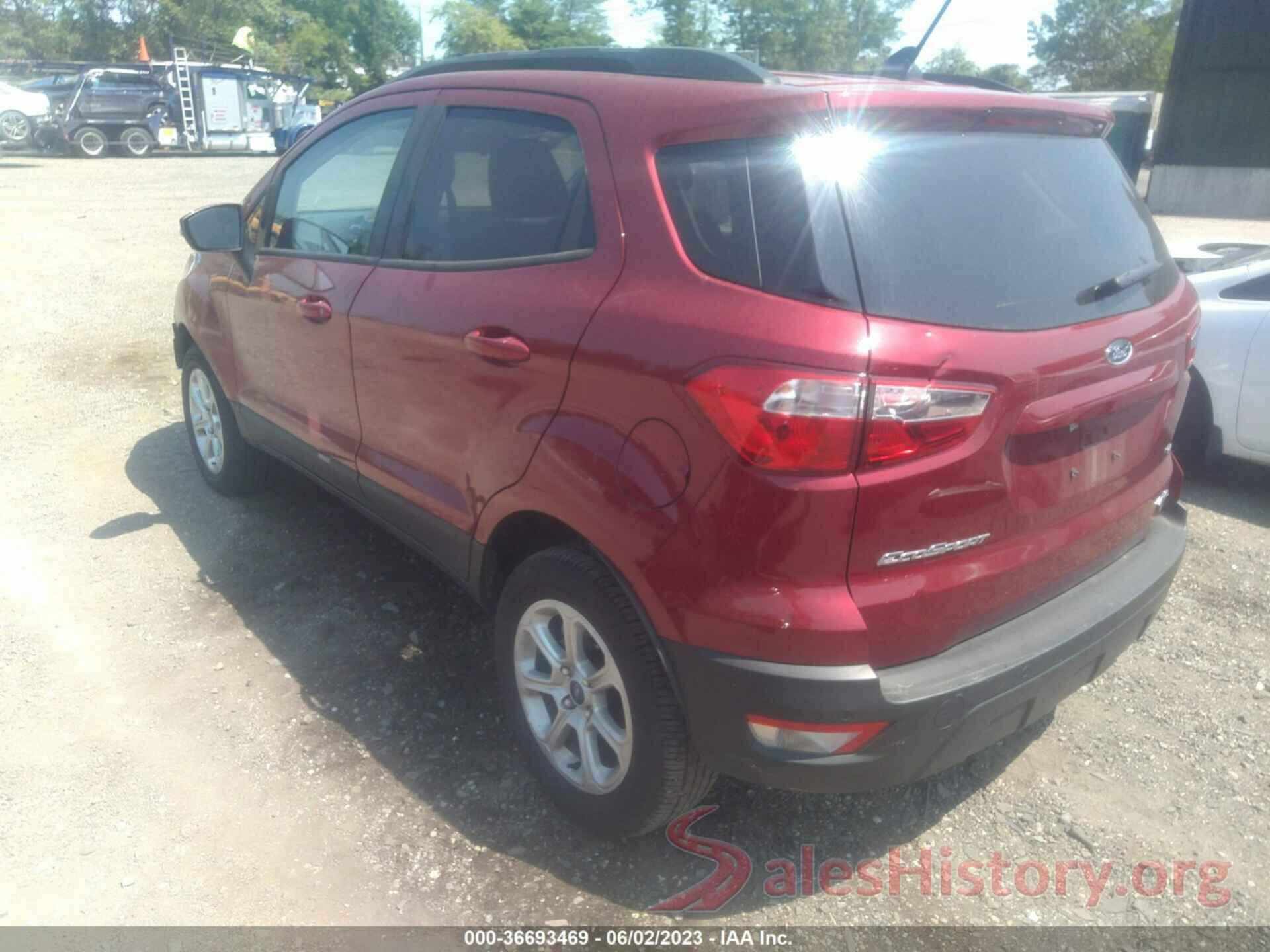 MAJ6S3GL7NC456935 2022 FORD ECOSPORT