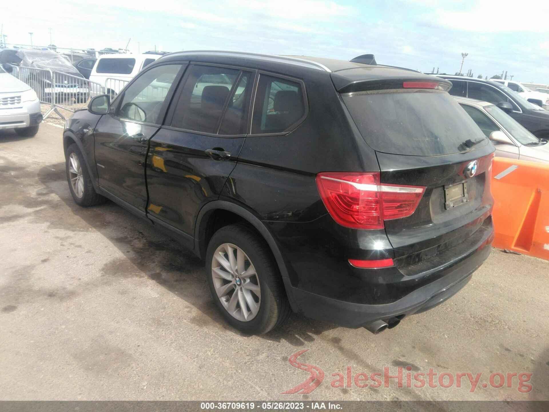 5UXWZ7C31H0X38964 2017 BMW X3