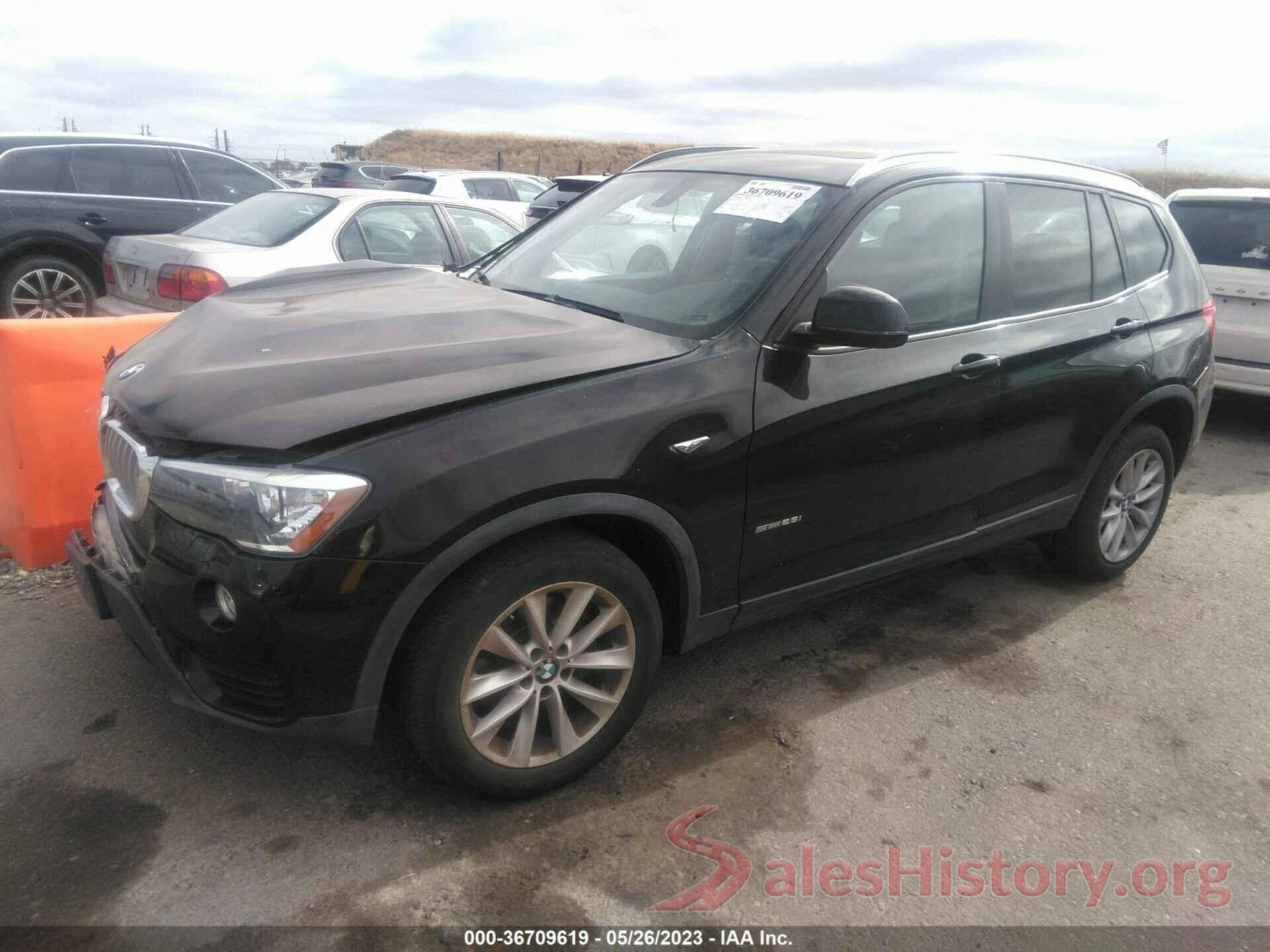 5UXWZ7C31H0X38964 2017 BMW X3