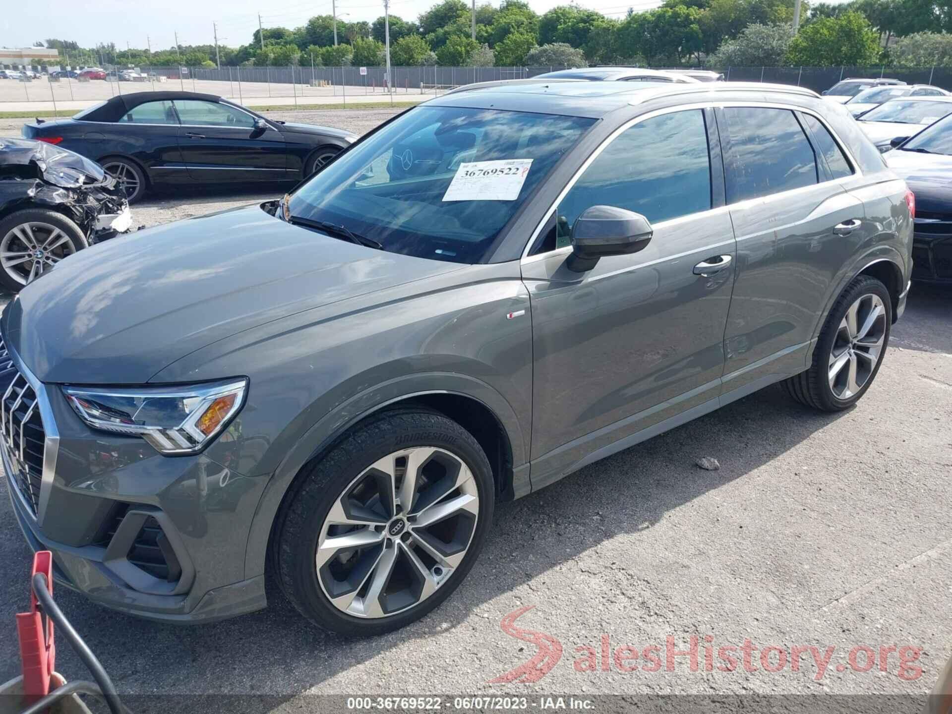 WA1EECF39L1106997 2020 AUDI Q3