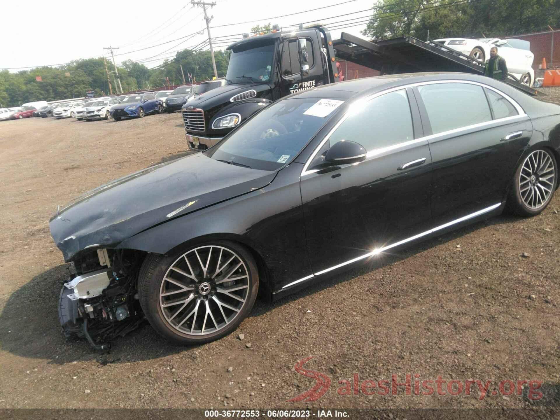 W1K6G7GB2NA156599 2022 MERCEDES-BENZ S-CLASS