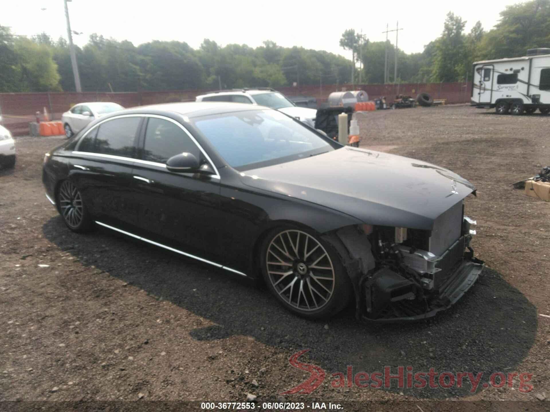 W1K6G7GB2NA156599 2022 MERCEDES-BENZ S-CLASS