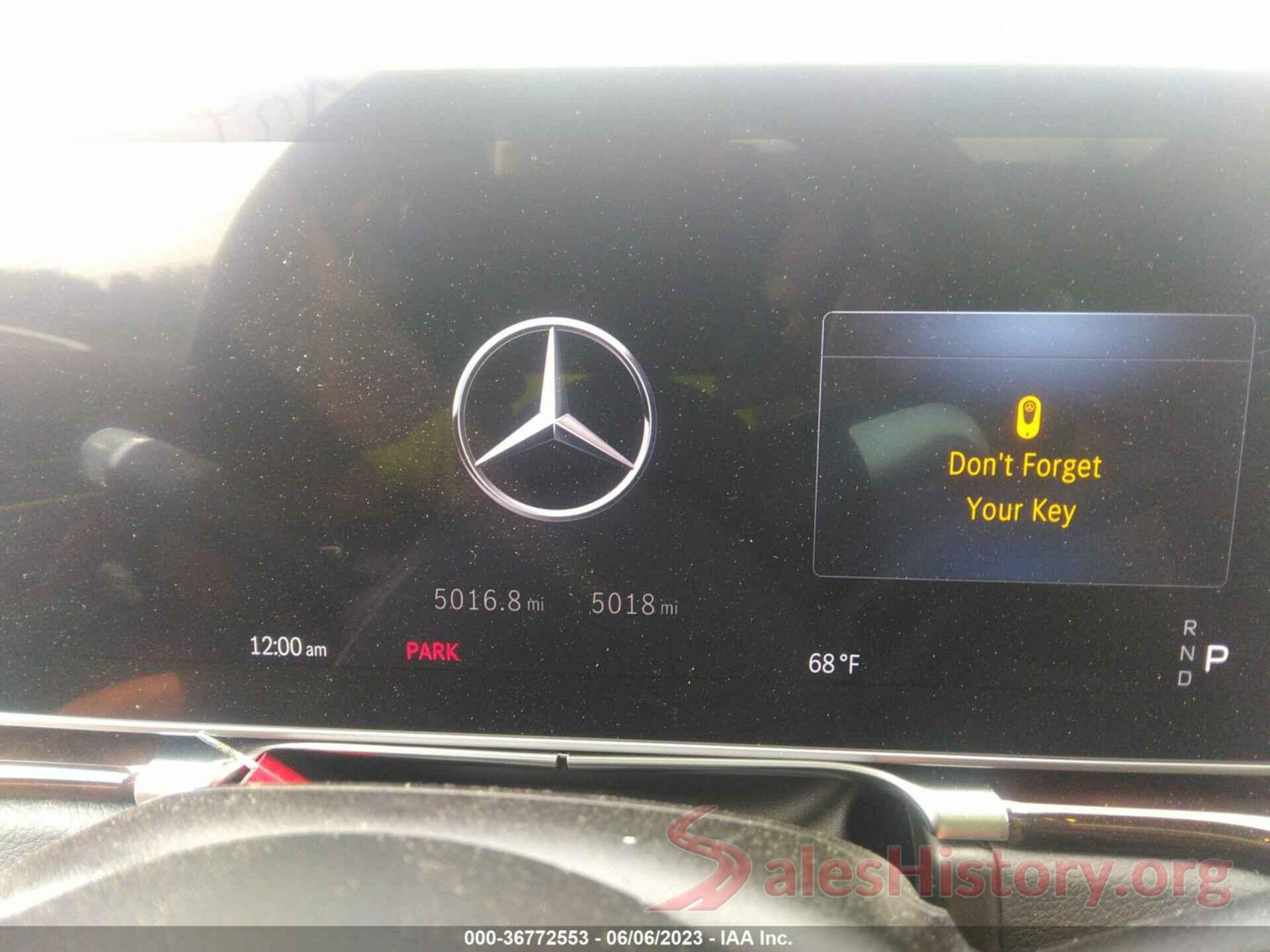 W1K6G7GB2NA156599 2022 MERCEDES-BENZ S-CLASS