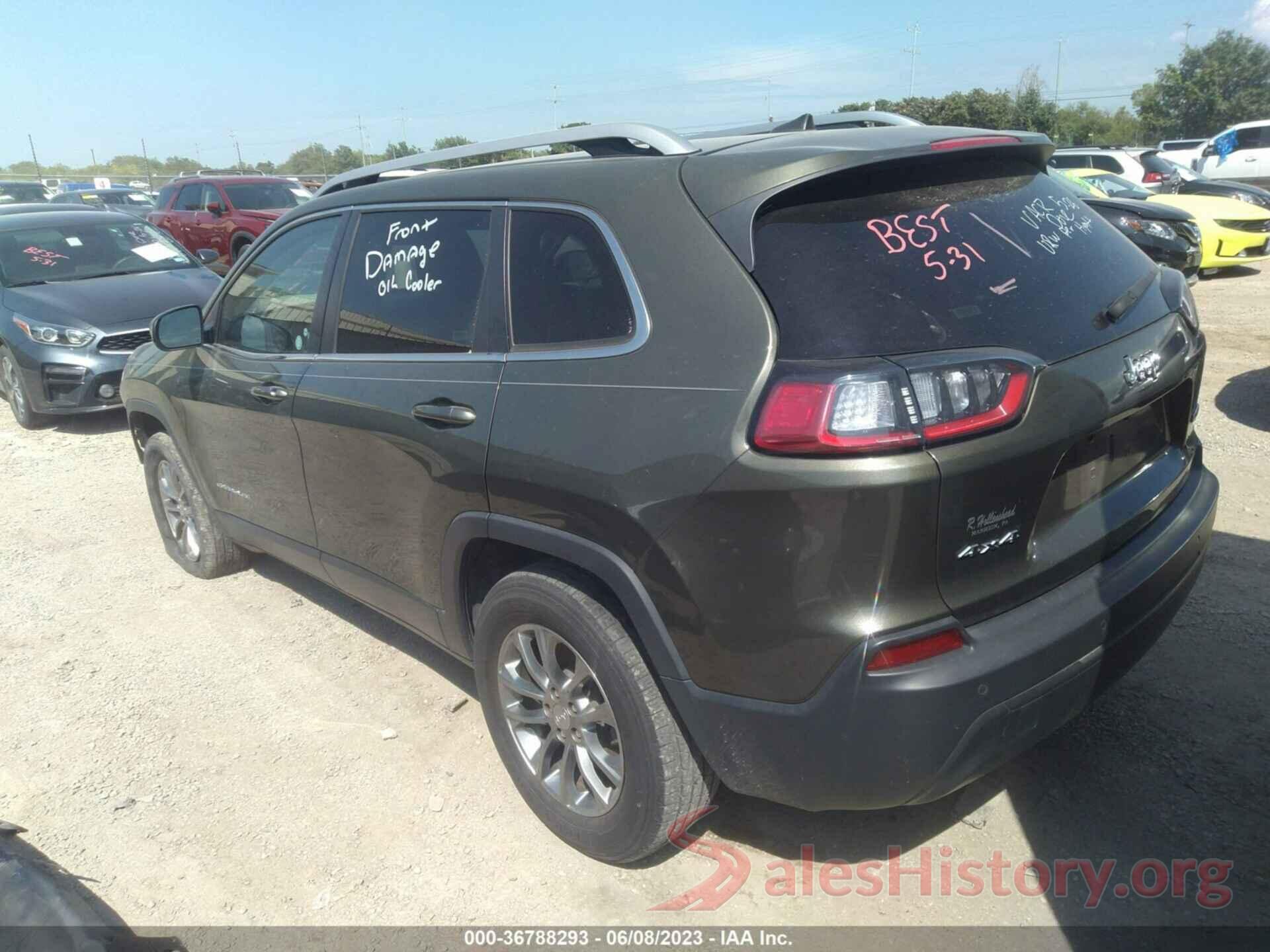 1C4PJMLB8KD464987 2019 JEEP CHEROKEE