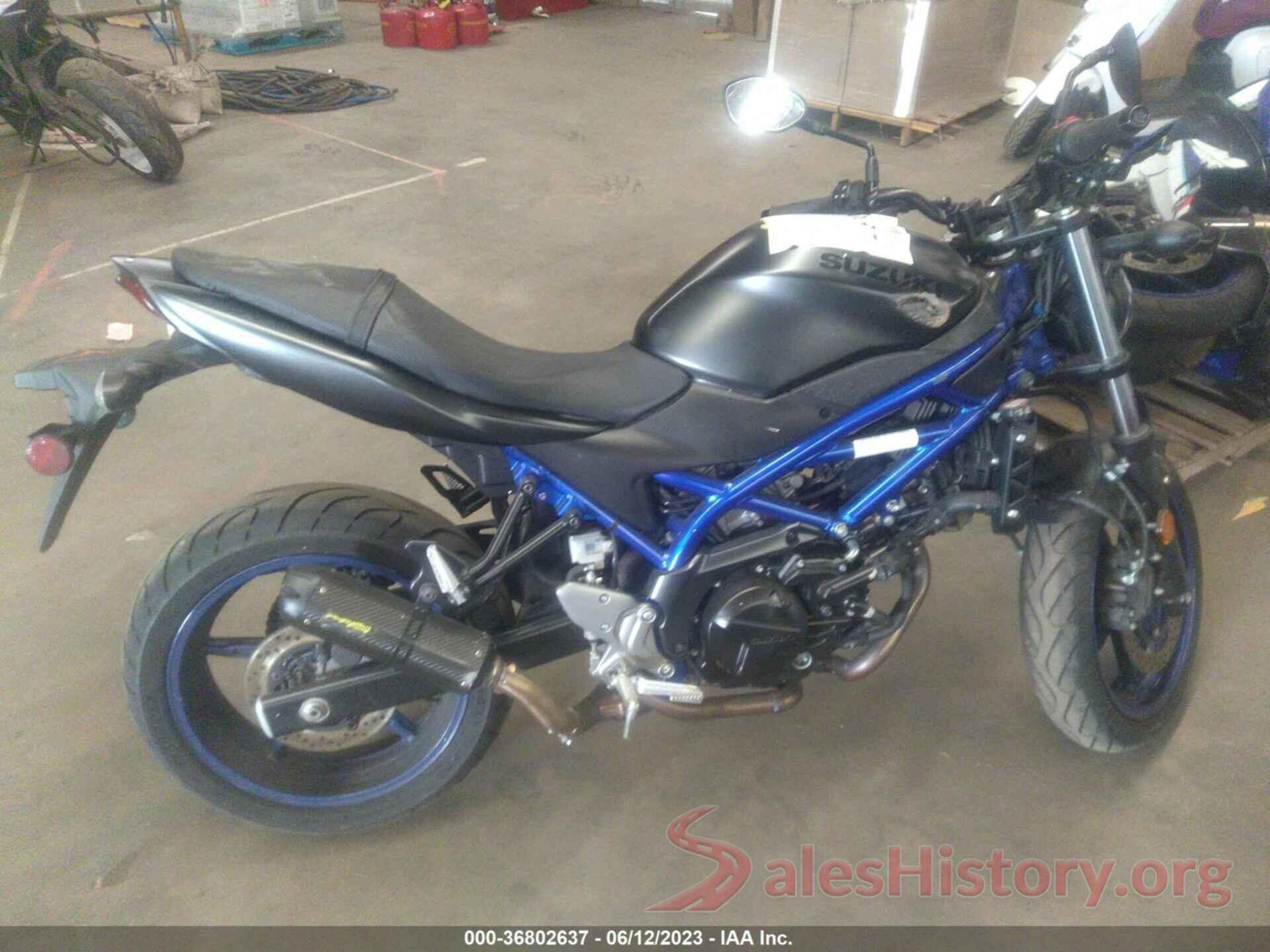 JS1VP55B6N7100105 2022 SUZUKI SV650