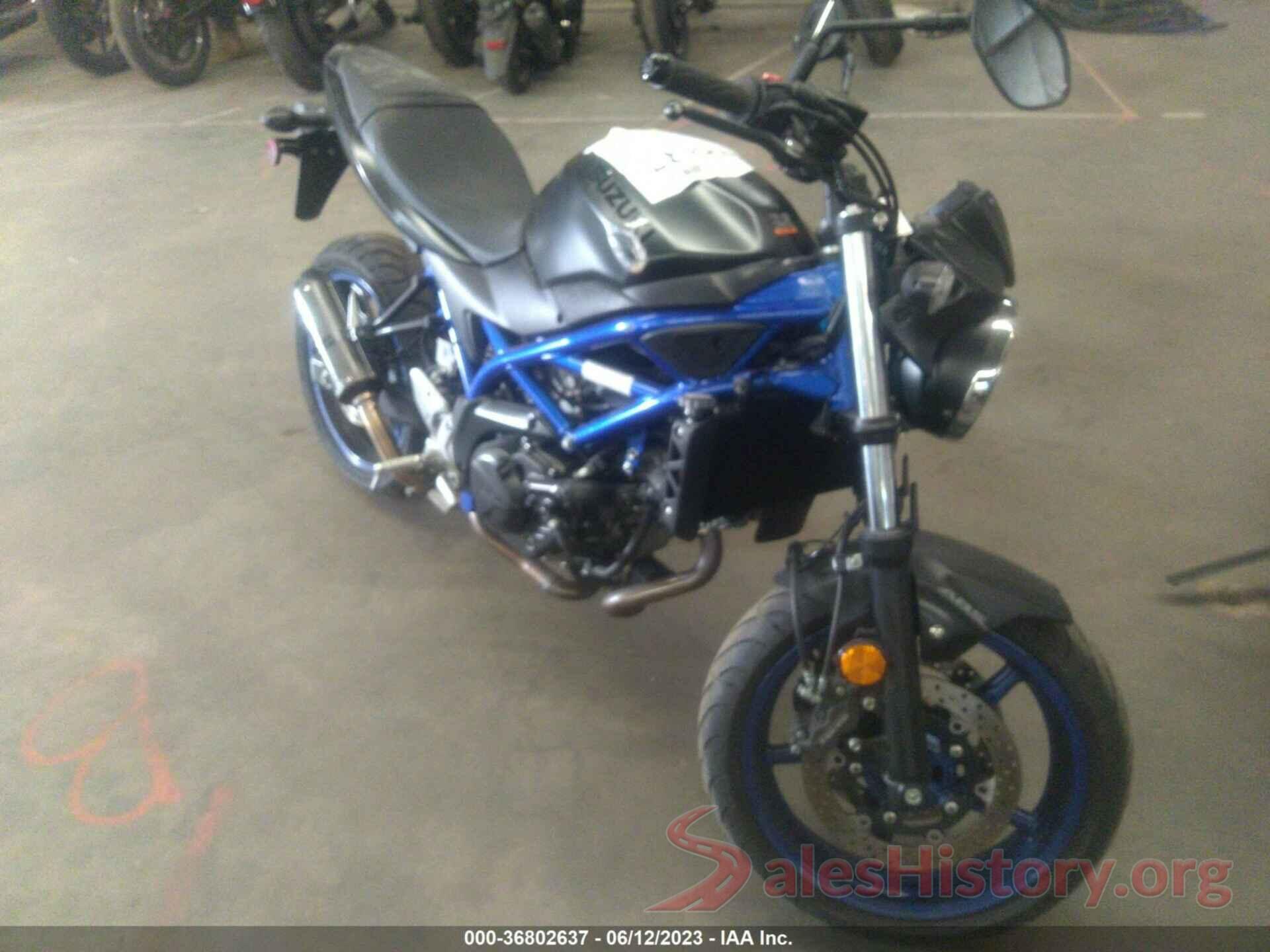 JS1VP55B6N7100105 2022 SUZUKI SV650