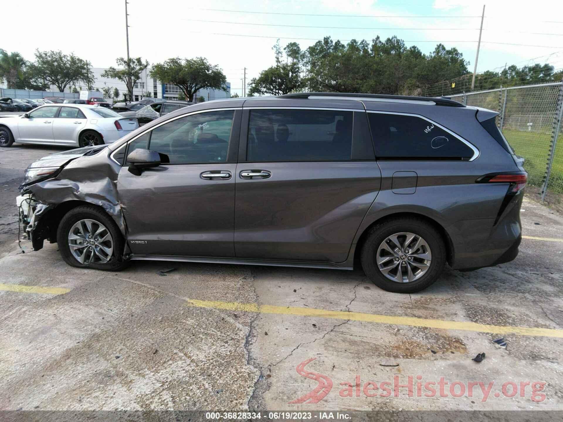 5TDYRKEC3MS073244 2021 TOYOTA SIENNA