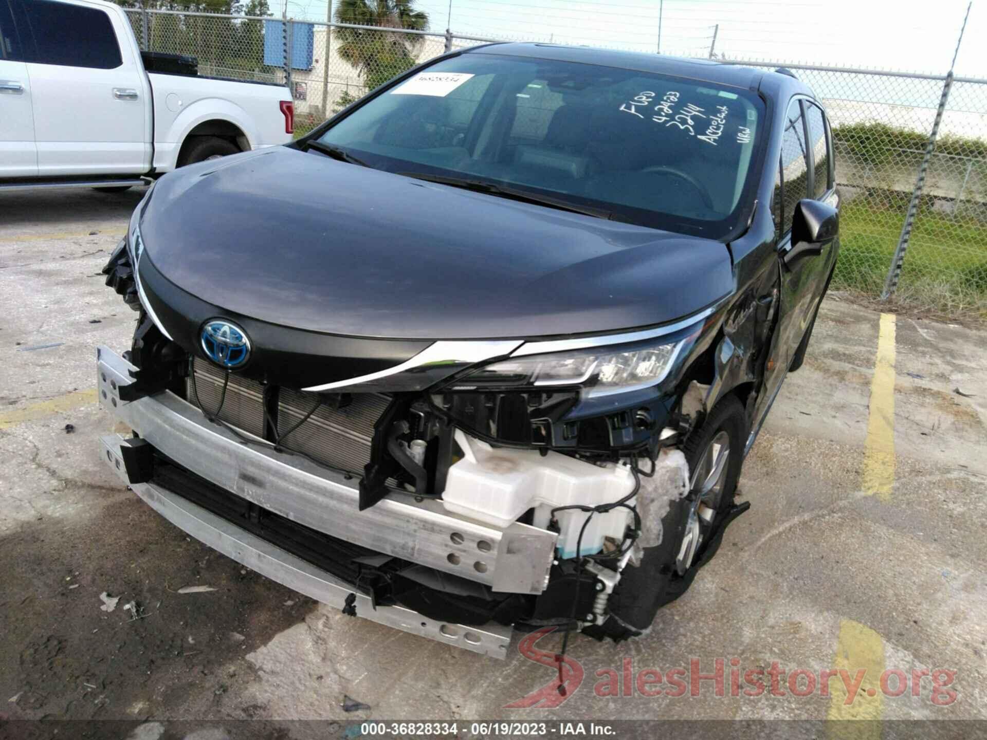 5TDYRKEC3MS073244 2021 TOYOTA SIENNA