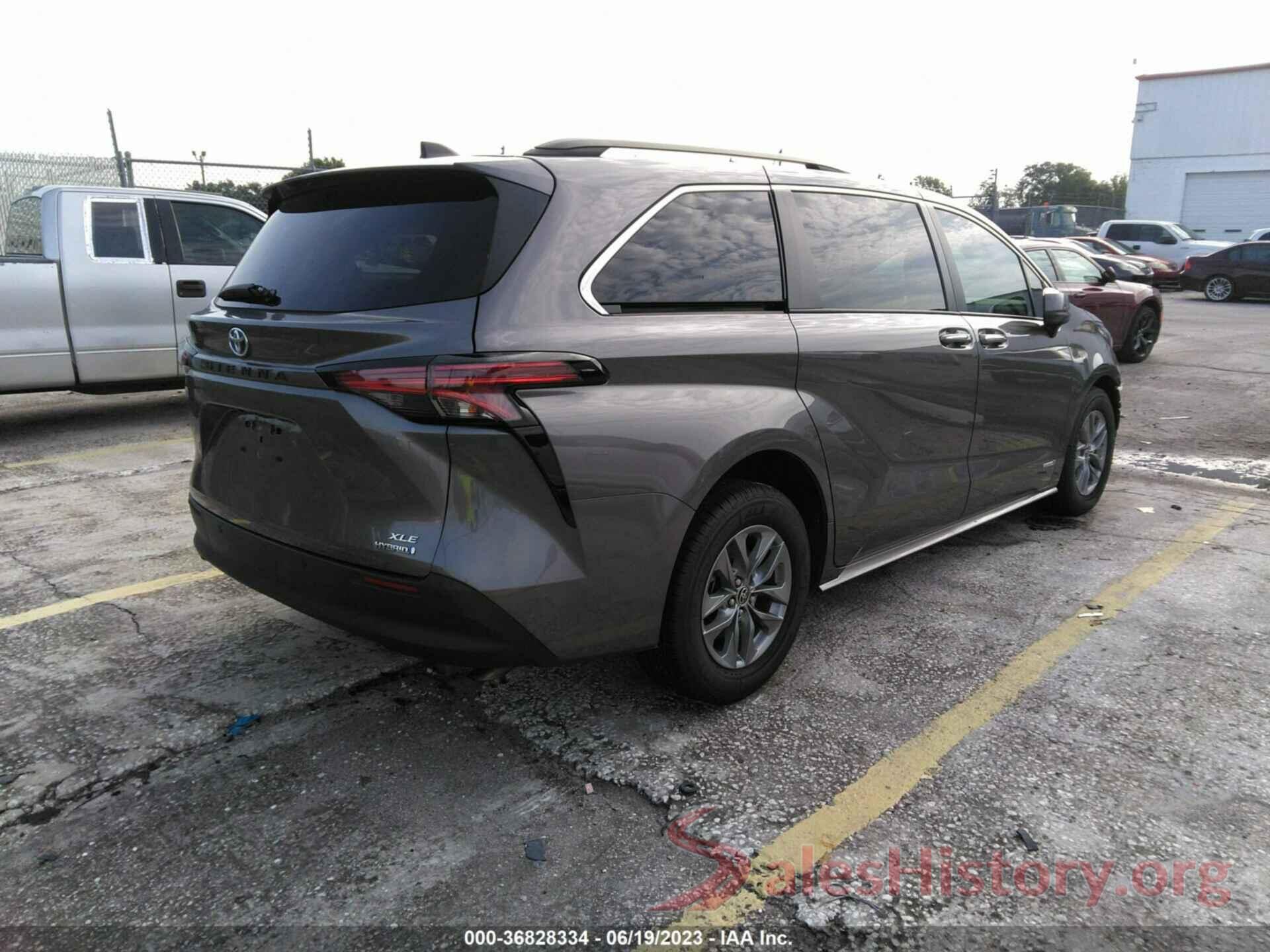 5TDYRKEC3MS073244 2021 TOYOTA SIENNA