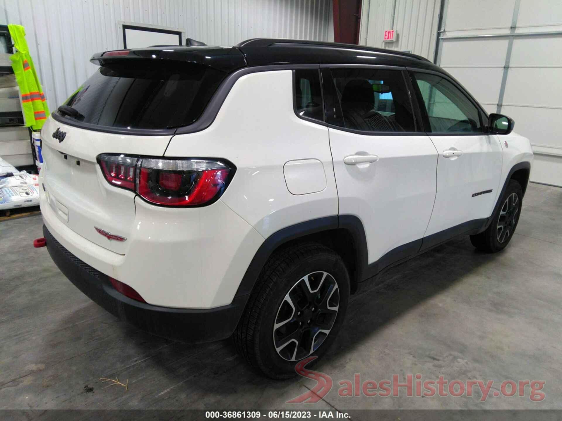 3C4NJDDB3LT167188 2020 JEEP COMPASS