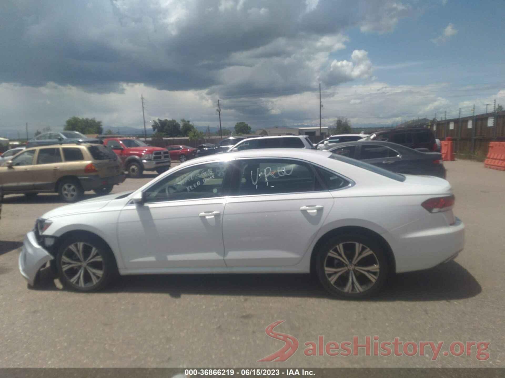 1VWSA7A30NC008643 2022 VOLKSWAGEN PASSAT