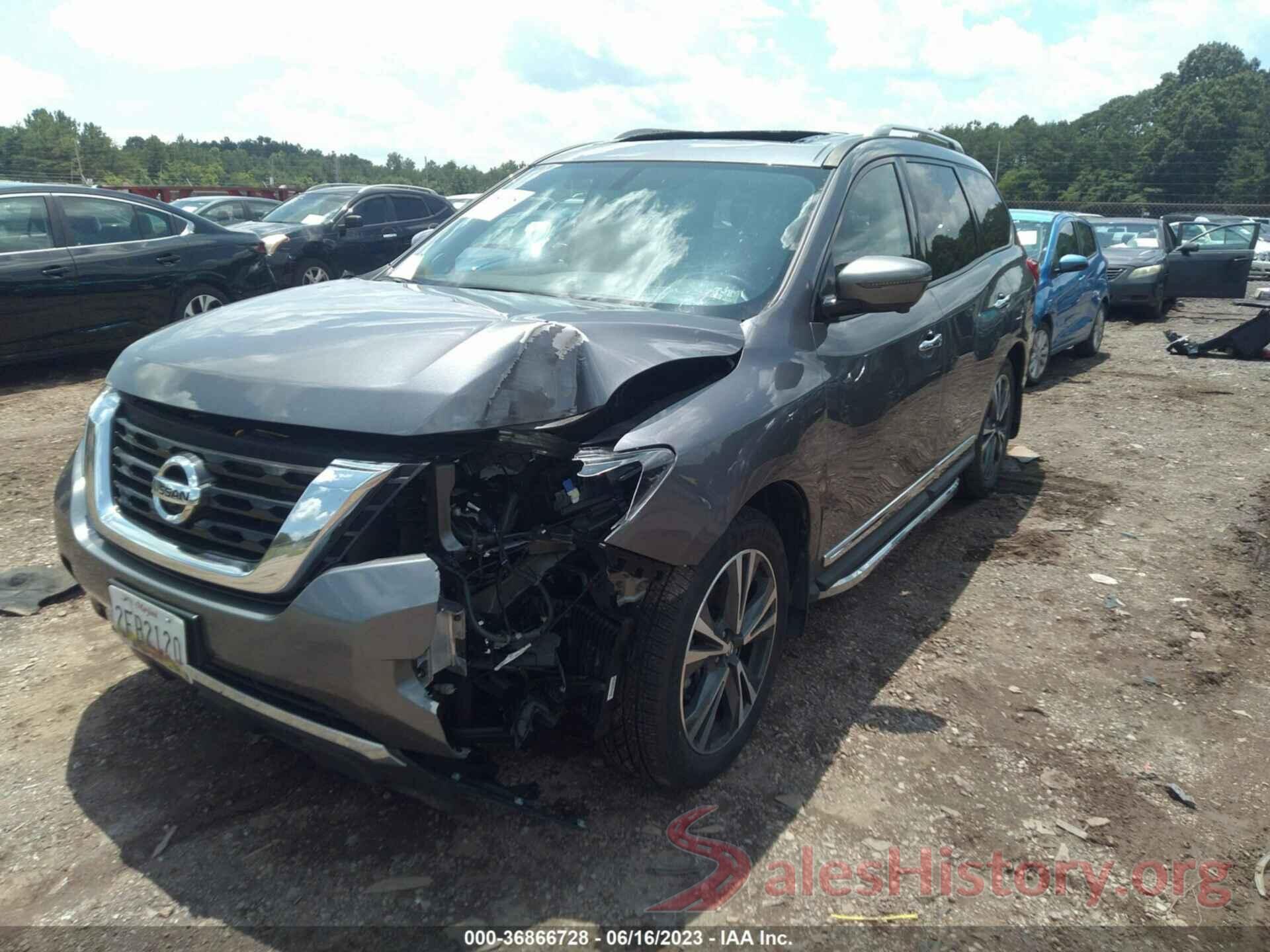 5N1DR2MM3KC629183 2019 NISSAN PATHFINDER