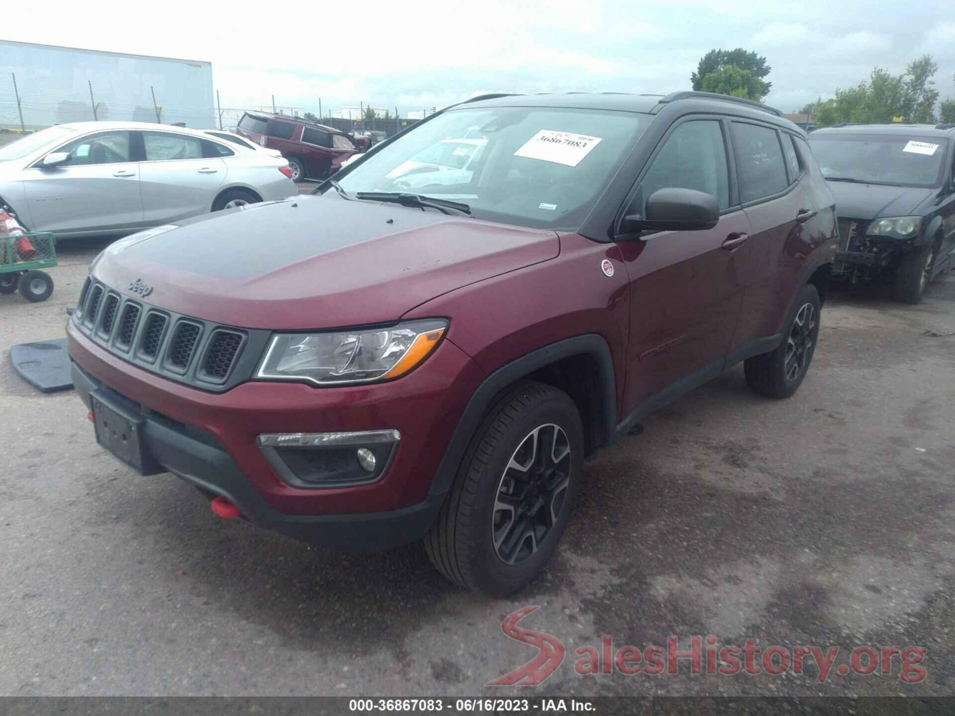 3C4NJDDB9MT590665 2021 JEEP COMPASS