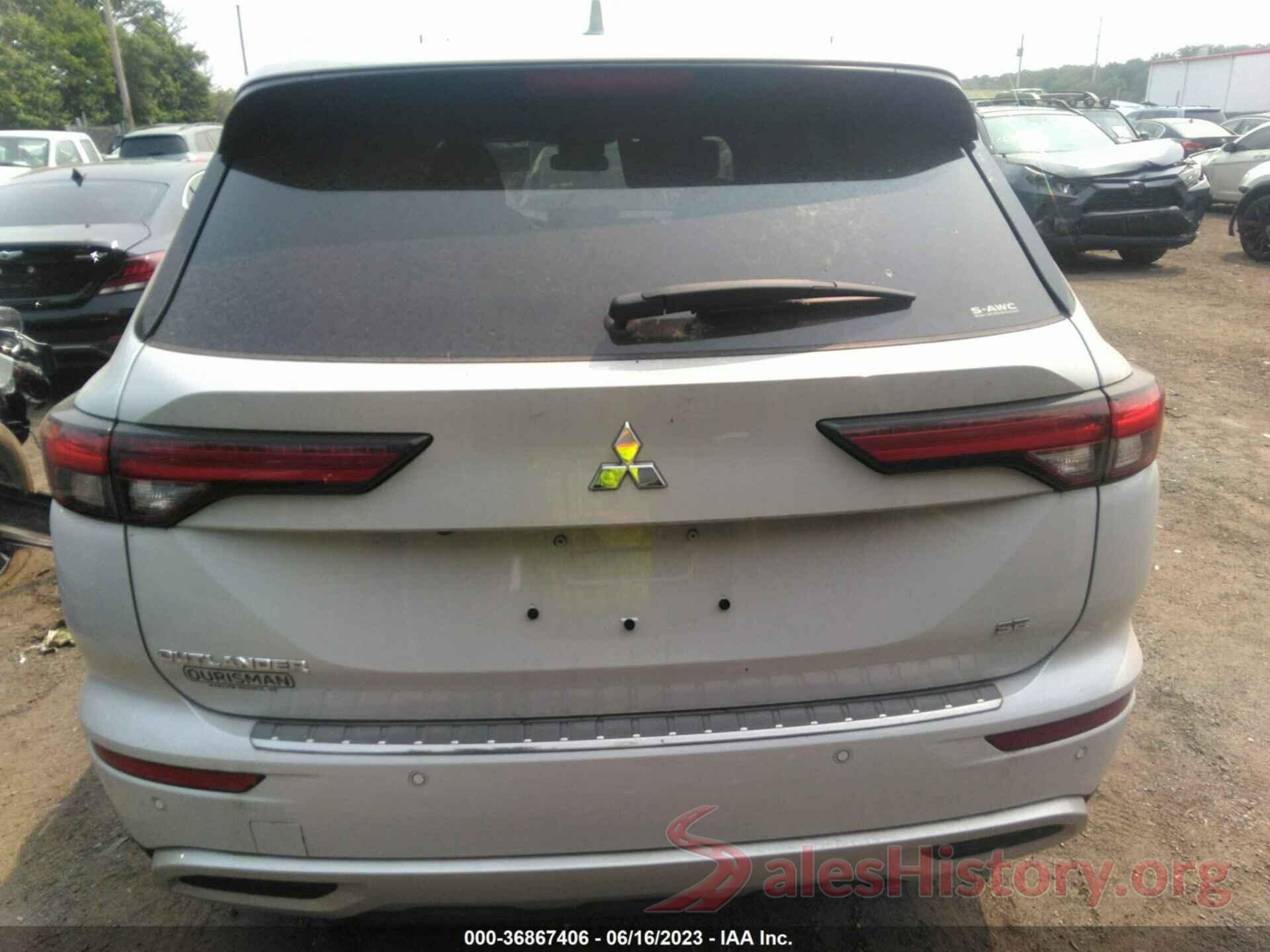 JA4J4UA81NZ083732 2022 MITSUBISHI OUTLANDER