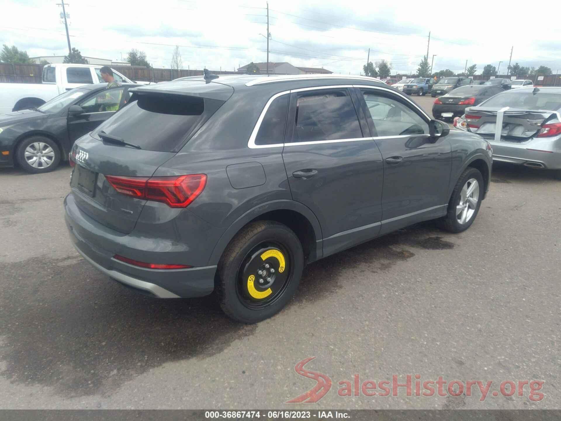 WA1AUCF38M1135264 2021 AUDI Q3