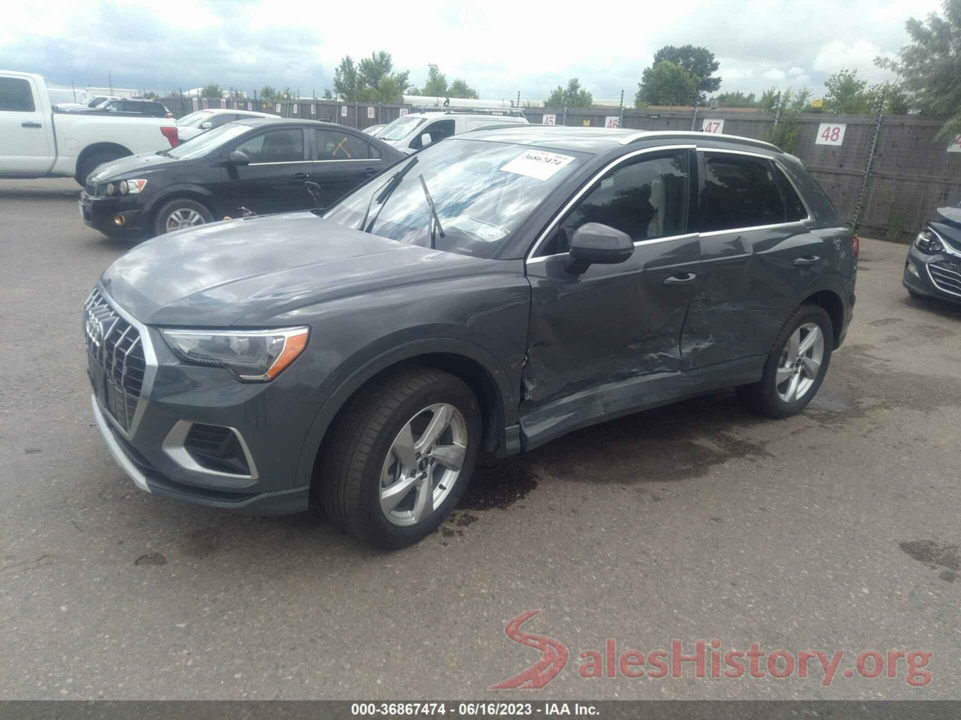 WA1AUCF38M1135264 2021 AUDI Q3