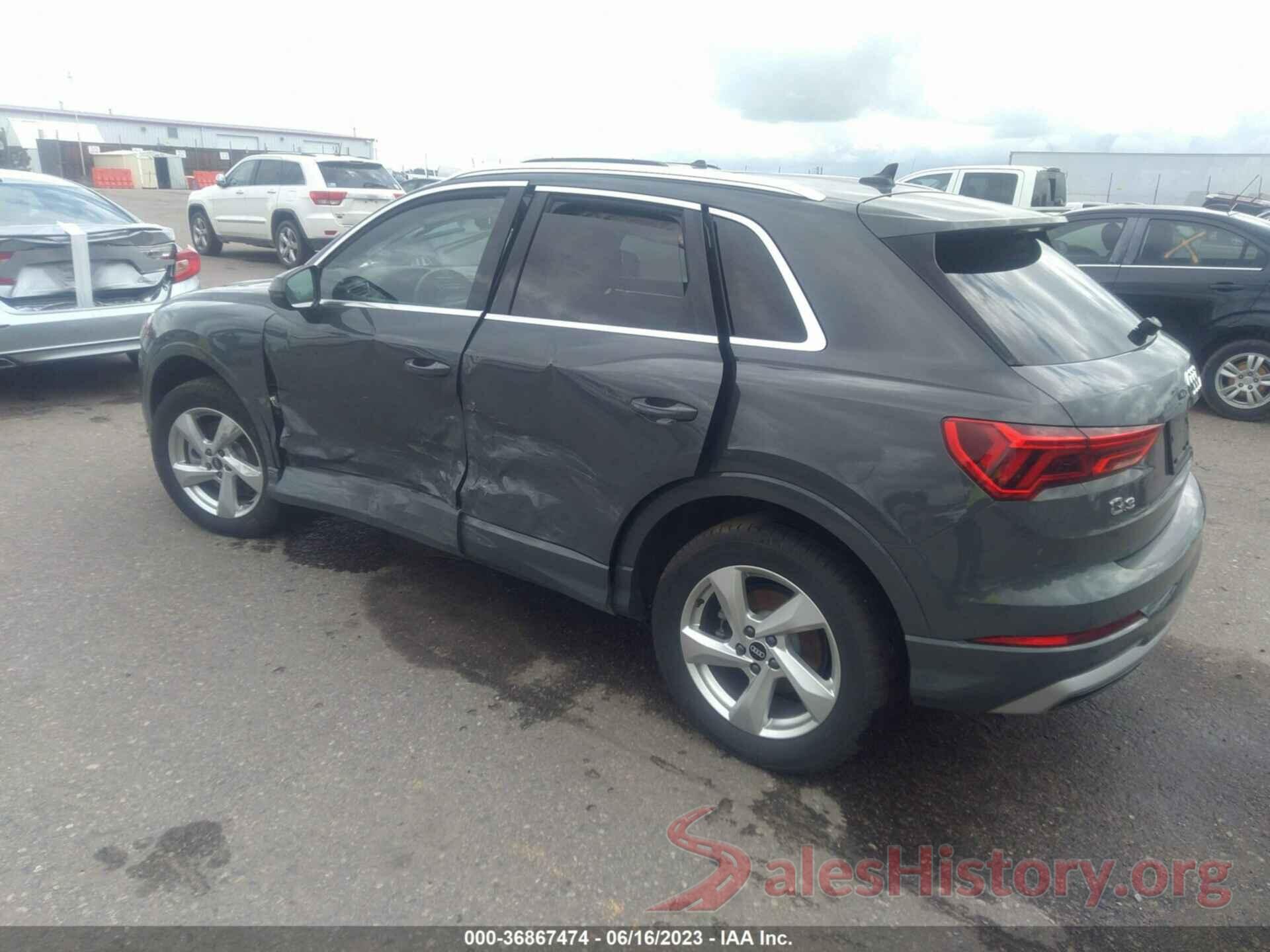 WA1AUCF38M1135264 2021 AUDI Q3