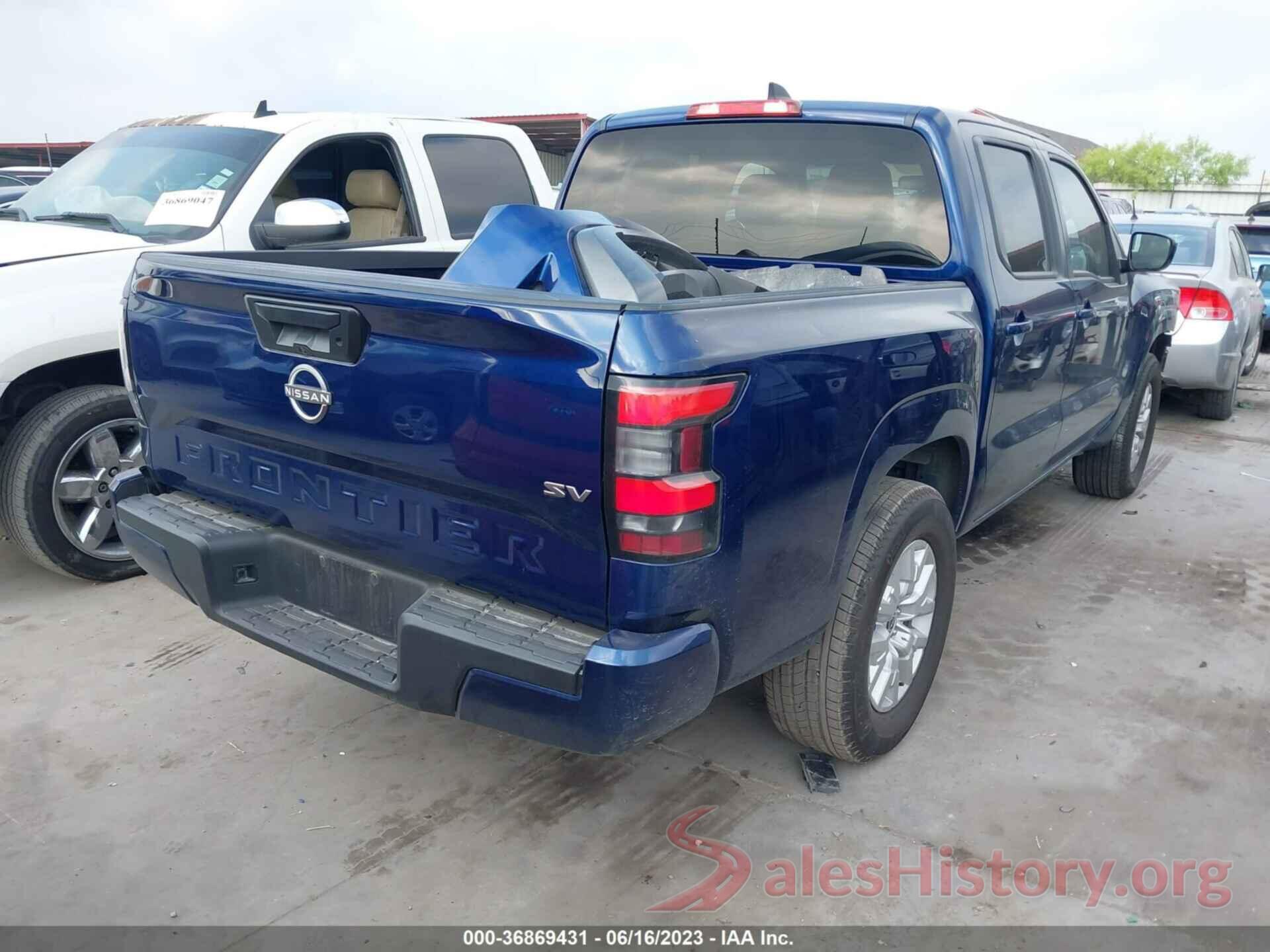 1N6ED1EJ3NN659652 2022 NISSAN FRONTIER