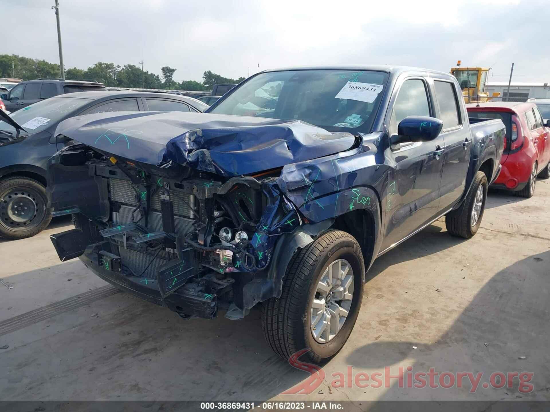 1N6ED1EJ3NN659652 2022 NISSAN FRONTIER