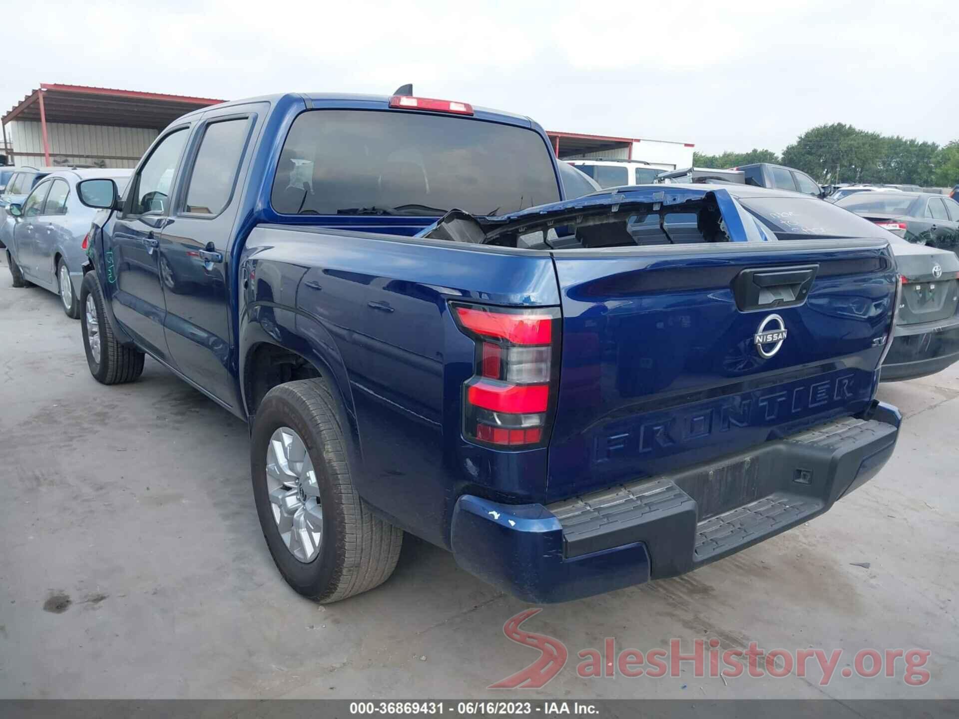 1N6ED1EJ3NN659652 2022 NISSAN FRONTIER