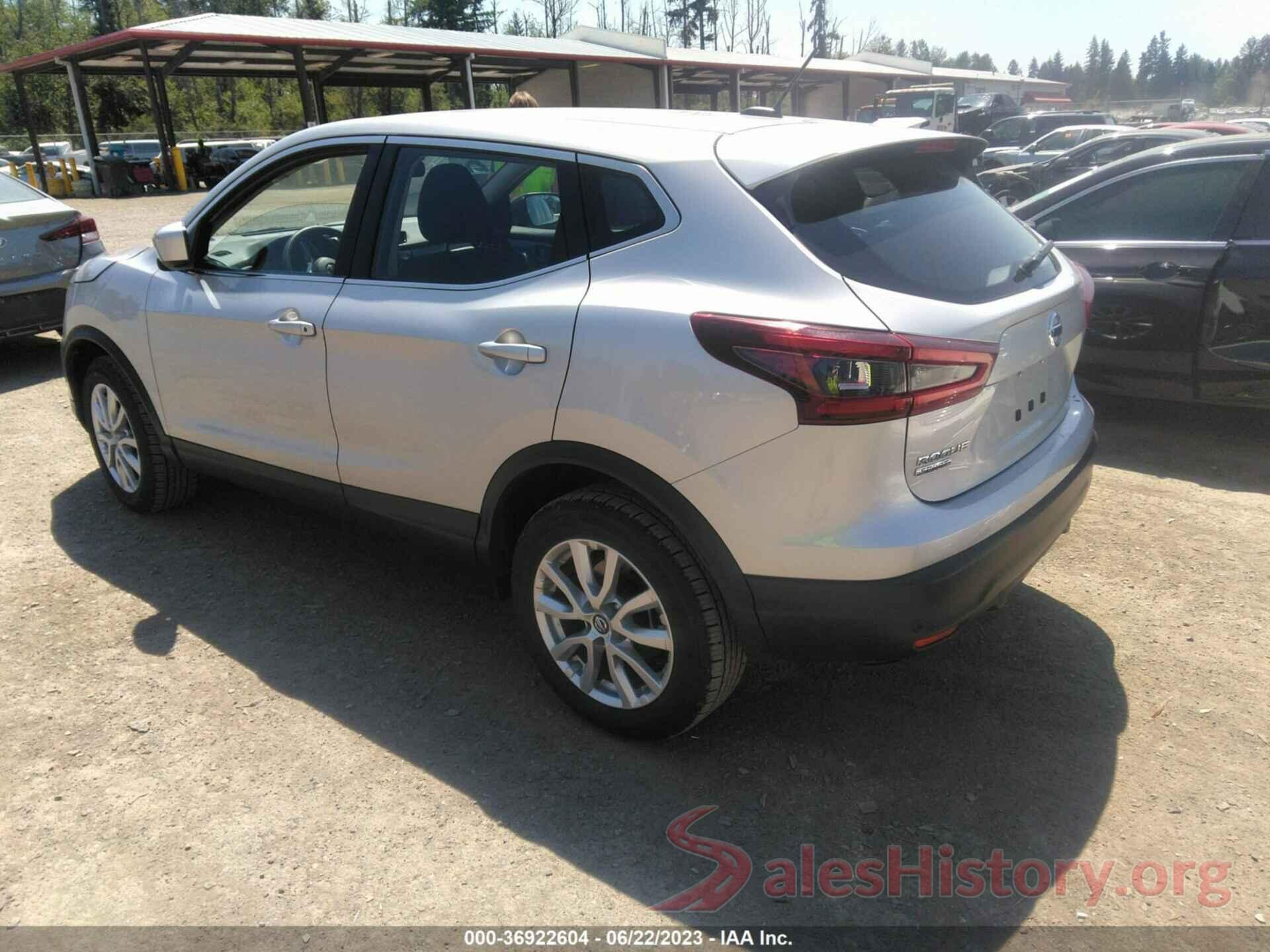 JN1BJ1AV1MW302554 2021 NISSAN ROGUE SPORT