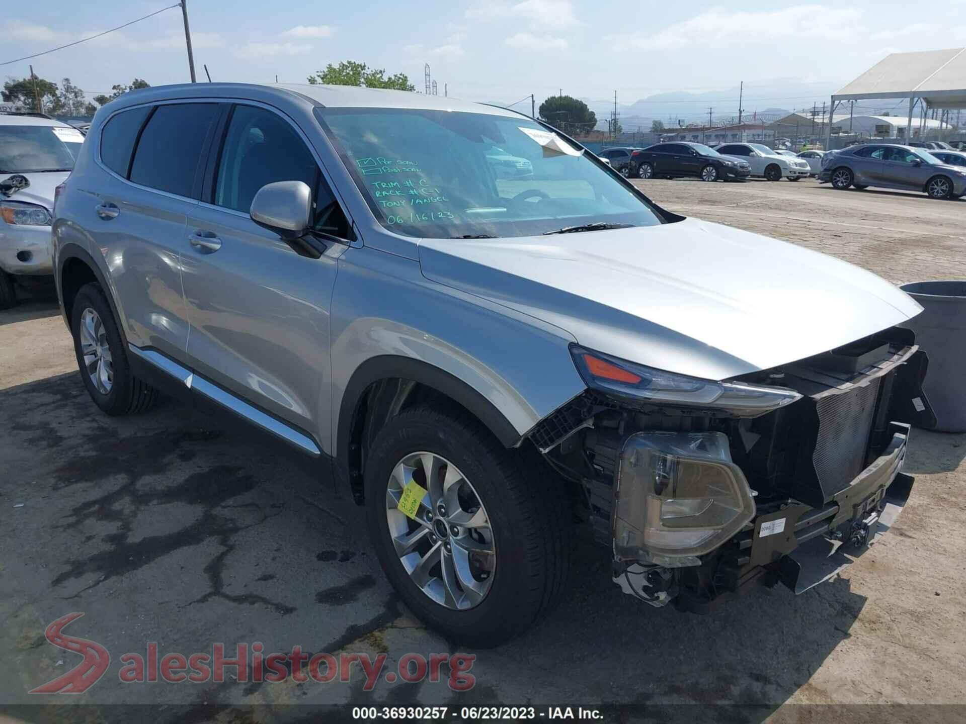 5NMS23AD1LH241821 2020 HYUNDAI SANTA FE